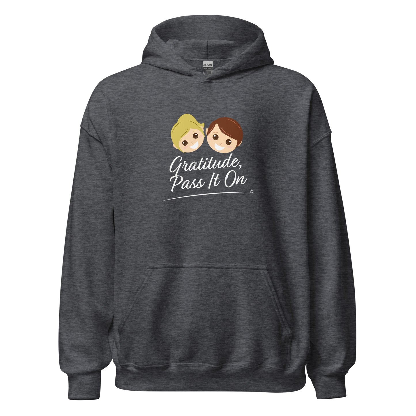 Gratitude, Pass It On Unisex Hoodies