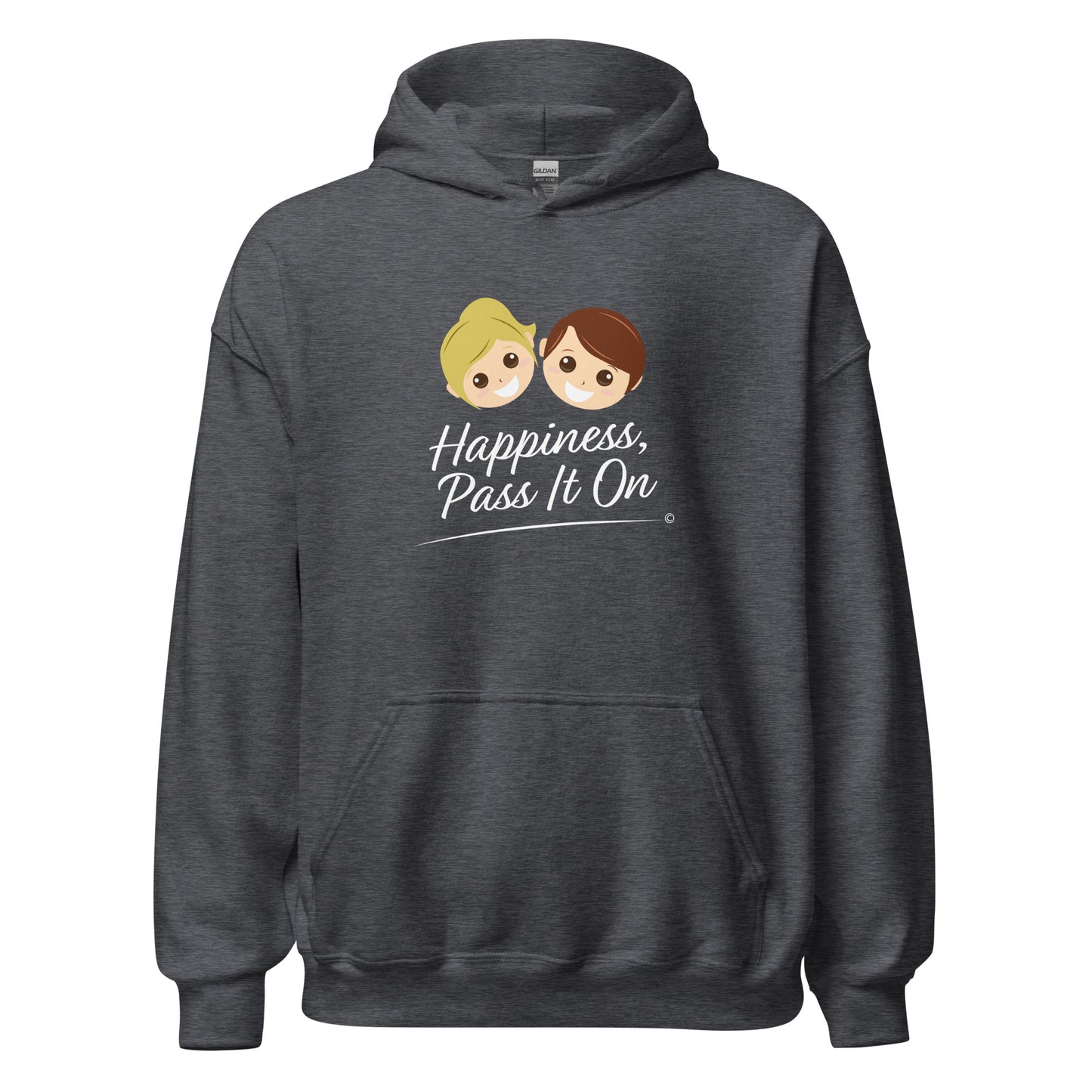 Happiness, Pass it On Unisex Hoodies