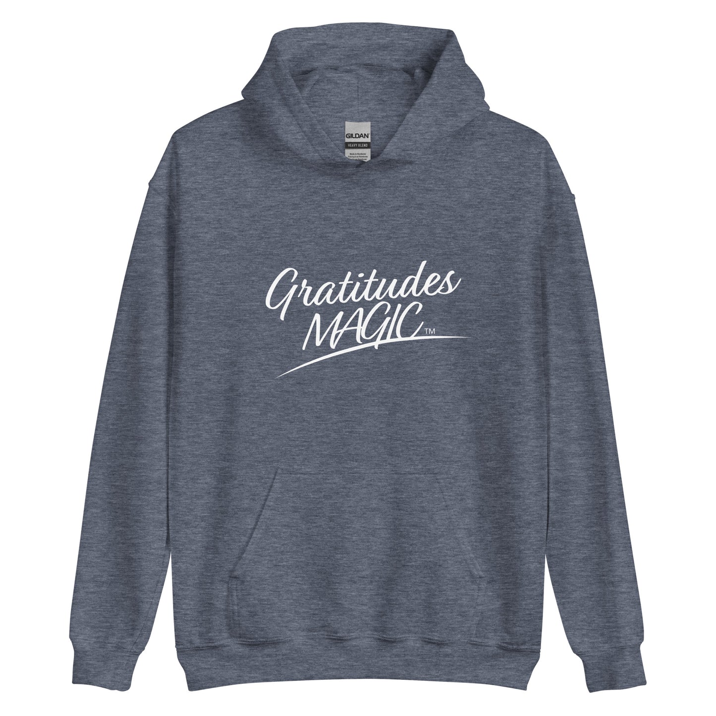 Gildan Unisex Hoodie -heather sport dark navy
