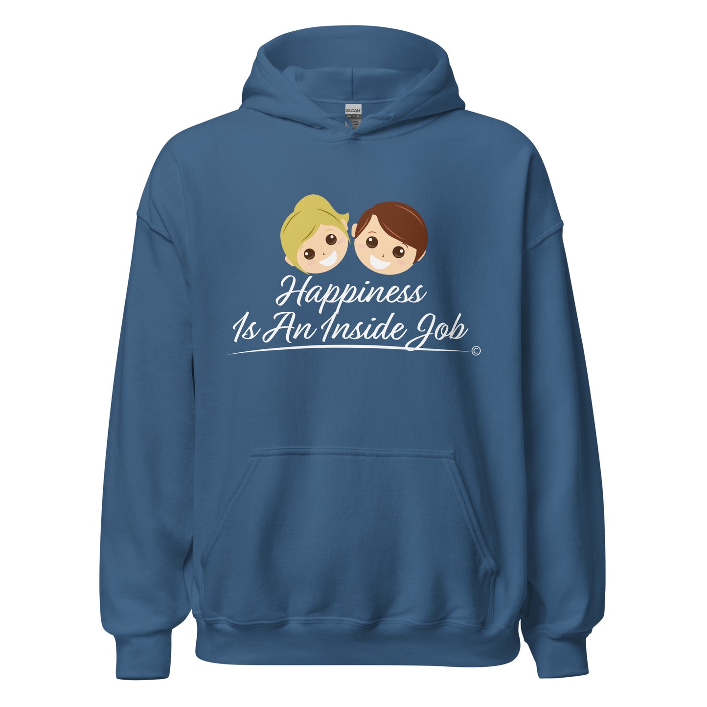 Unisex hoodies-Indigo