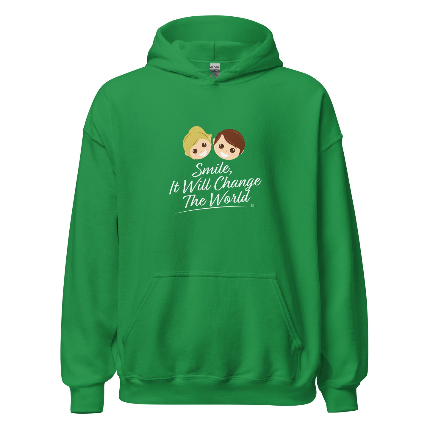 Smile, It Will Change The World Unisex Hoodies