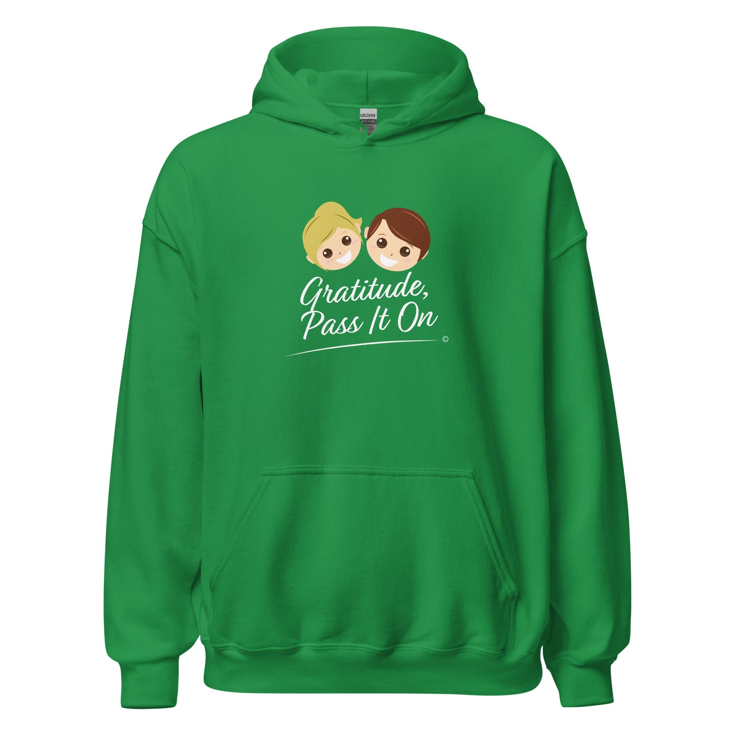 Gratitude, Pass It On Unisex Hoodies