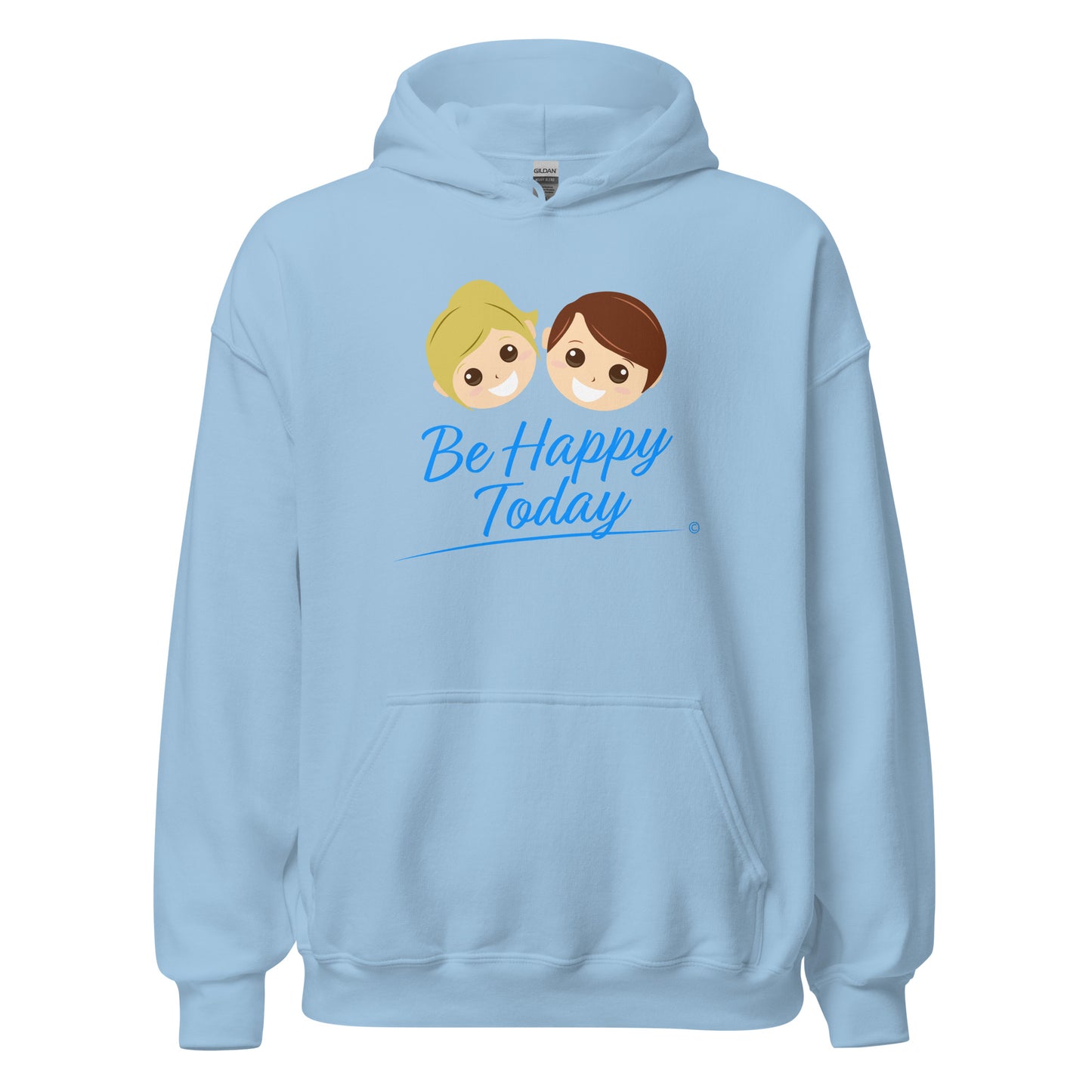 Stylish unisex sweatshirts for men and women - light blue