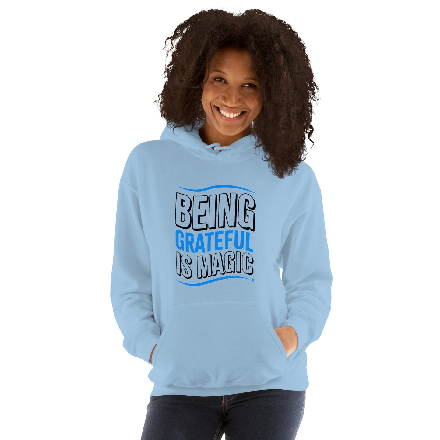 Being Grateful is Magic Unisex Hoodies