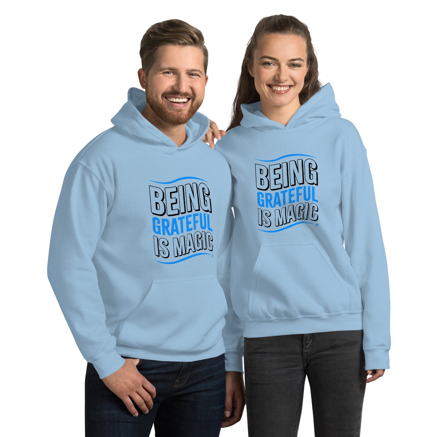 Being Grateful is Magic Unisex Hoodies