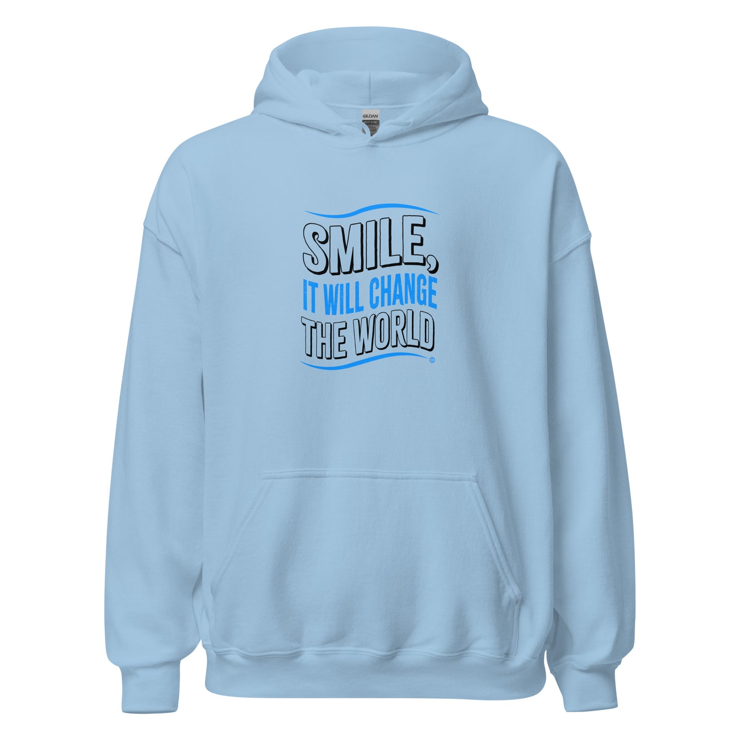 Smile, It will Change the World Unisex Hoodies