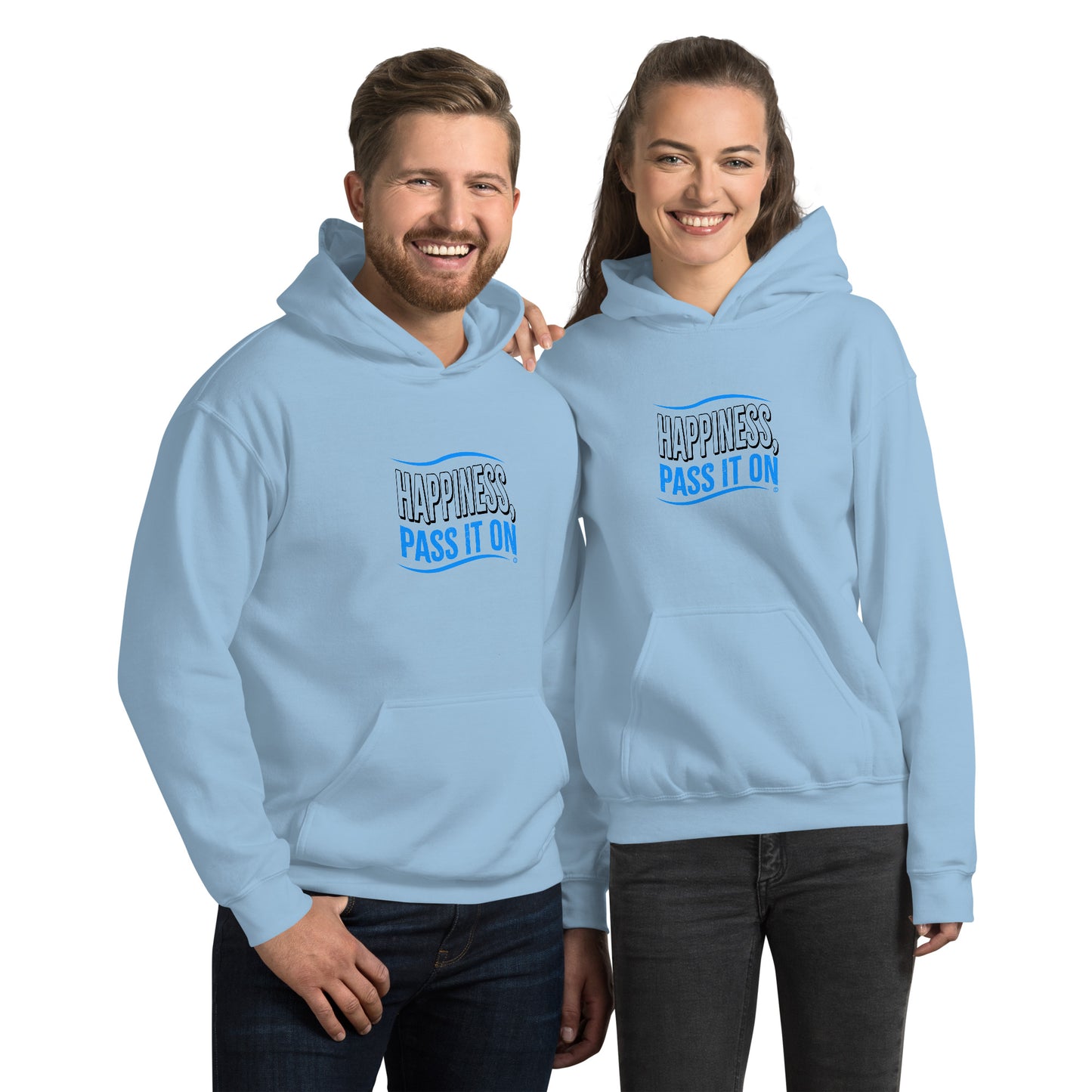 Happiness, Pass It On Unisex Hoodies