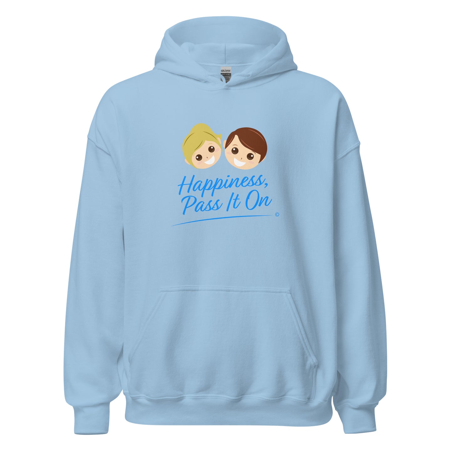 Happiness, Pass it On Unisex Hoodies