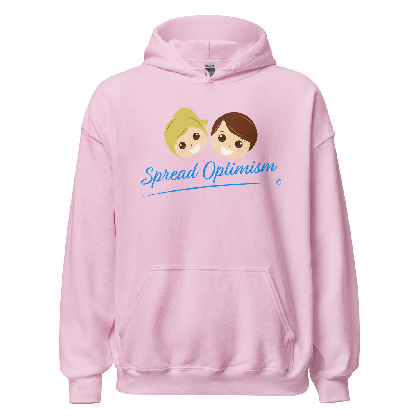 Hoodies with pockets -light Pink