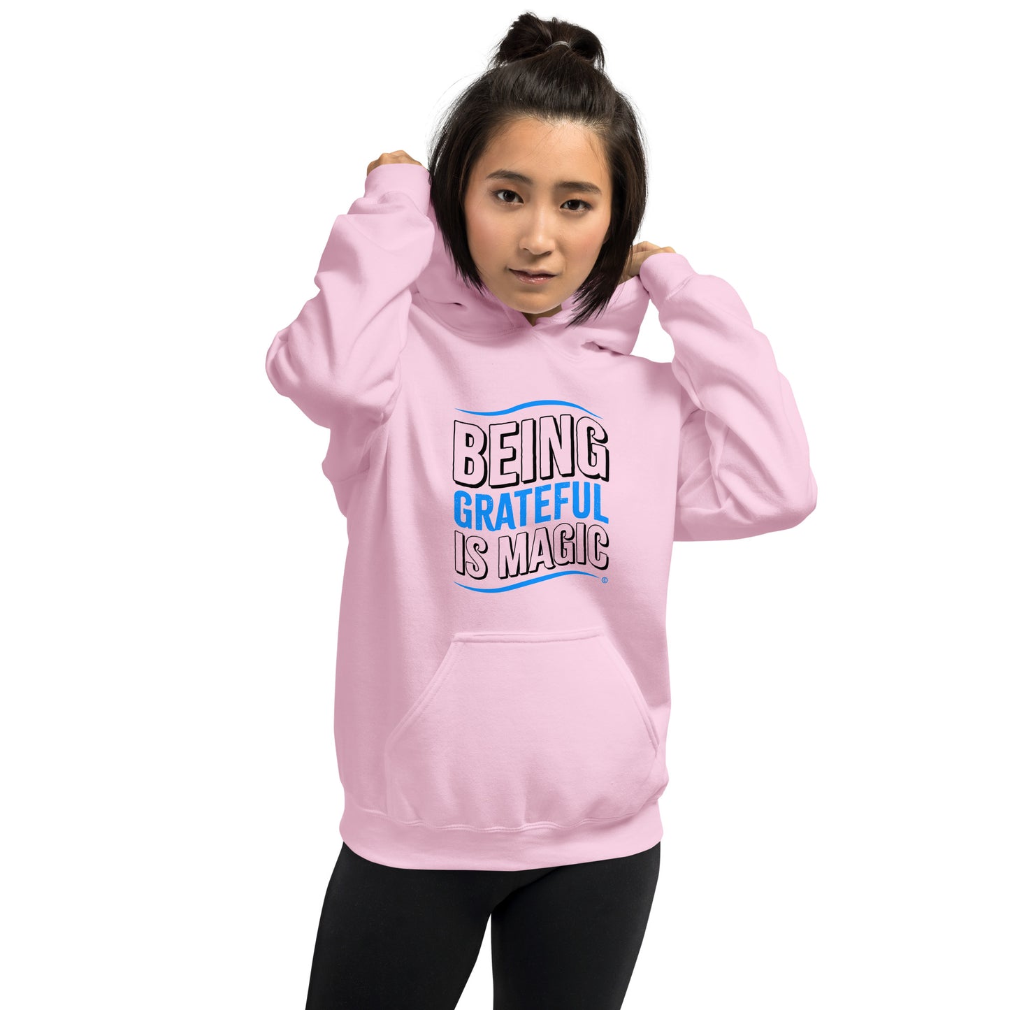 Being Grateful is Magic Unisex Hoodies