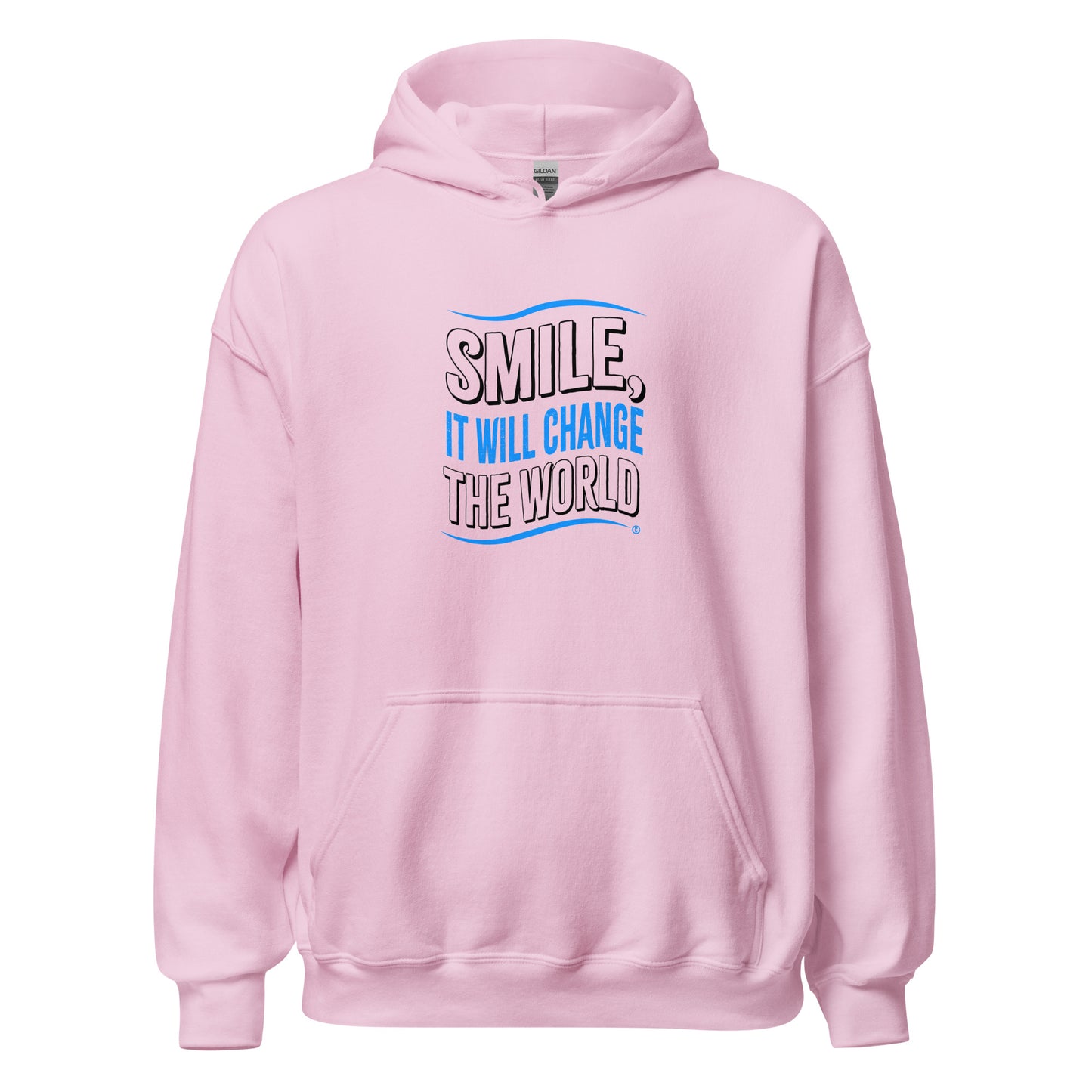 Smile, It will Change the World Unisex Hoodies