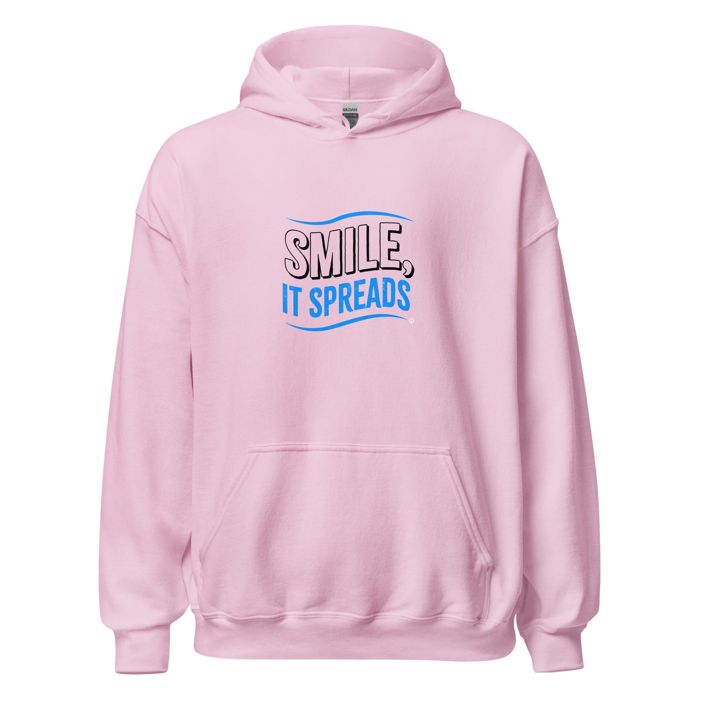 Smile, It Spreads Unisex Hoodies