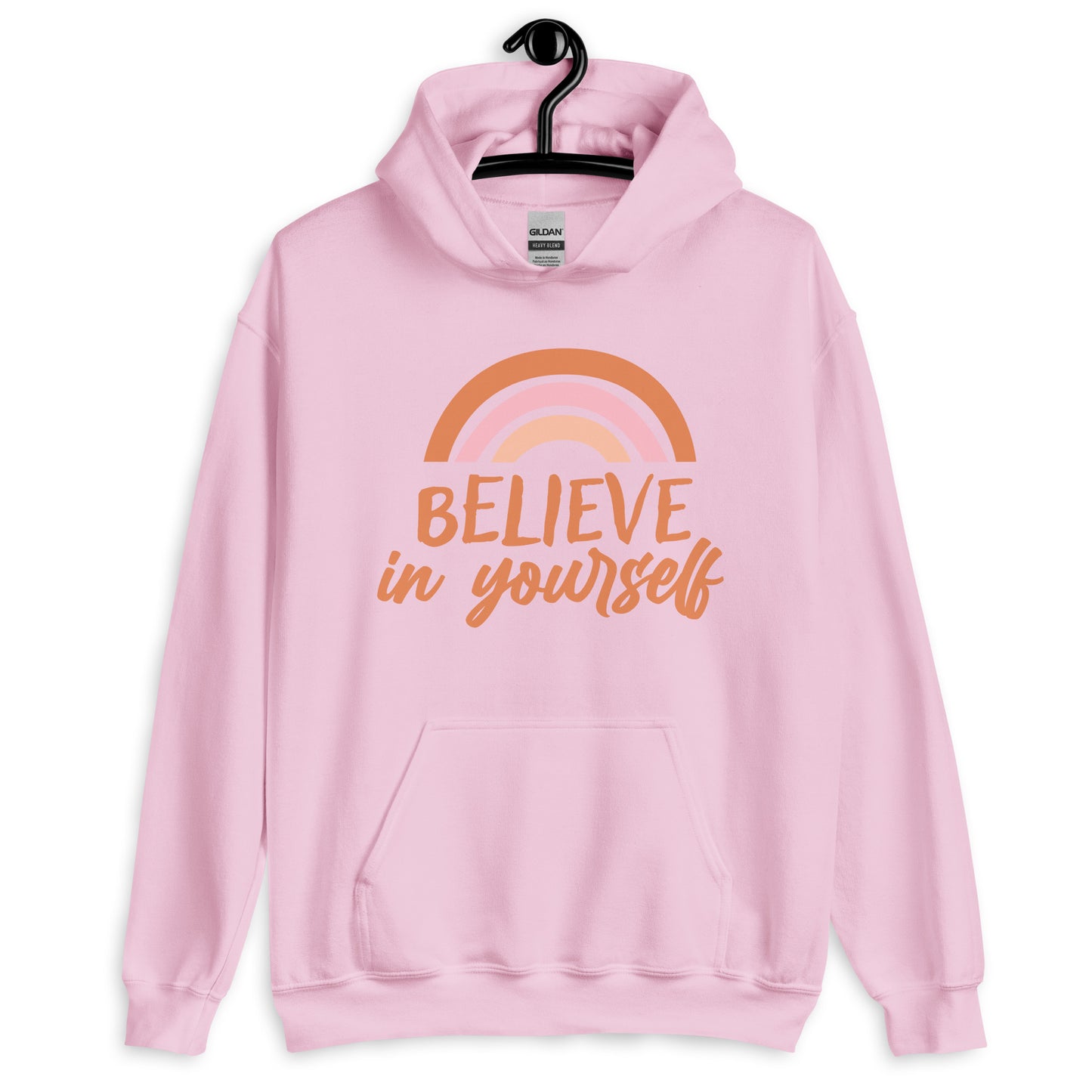 Believe In Yourself Hoodie Rainbow