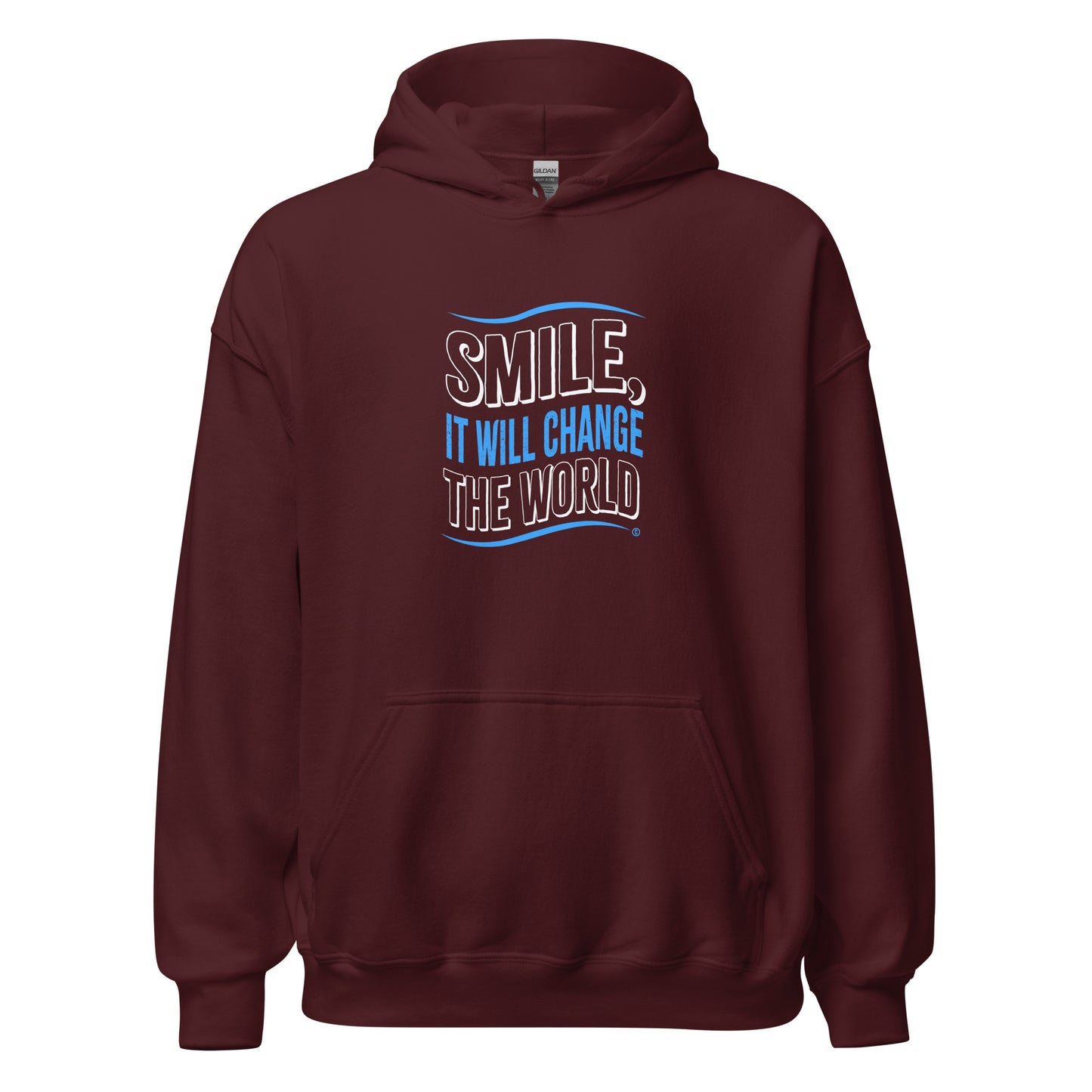 Smile, It will Change the World Unisex Hoodies