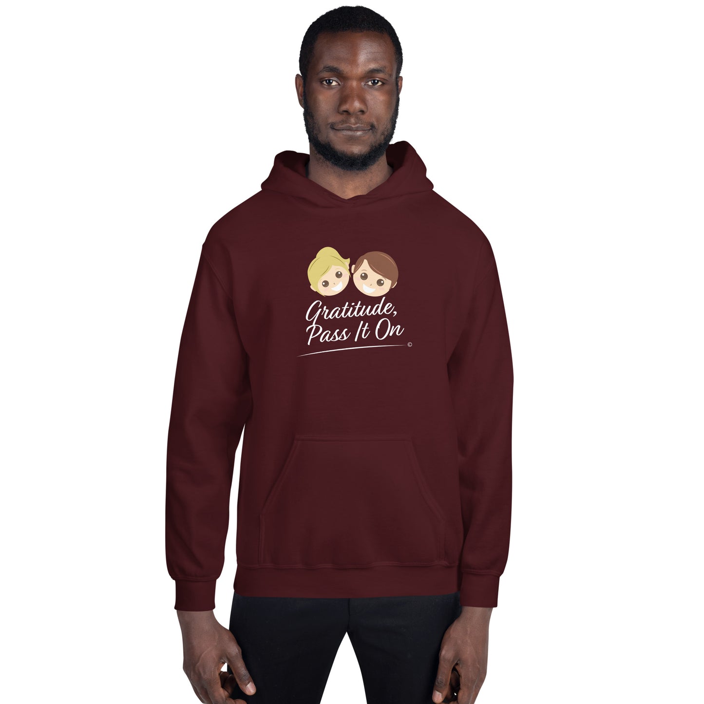 Gratitude, Pass It On Unisex Hoodies