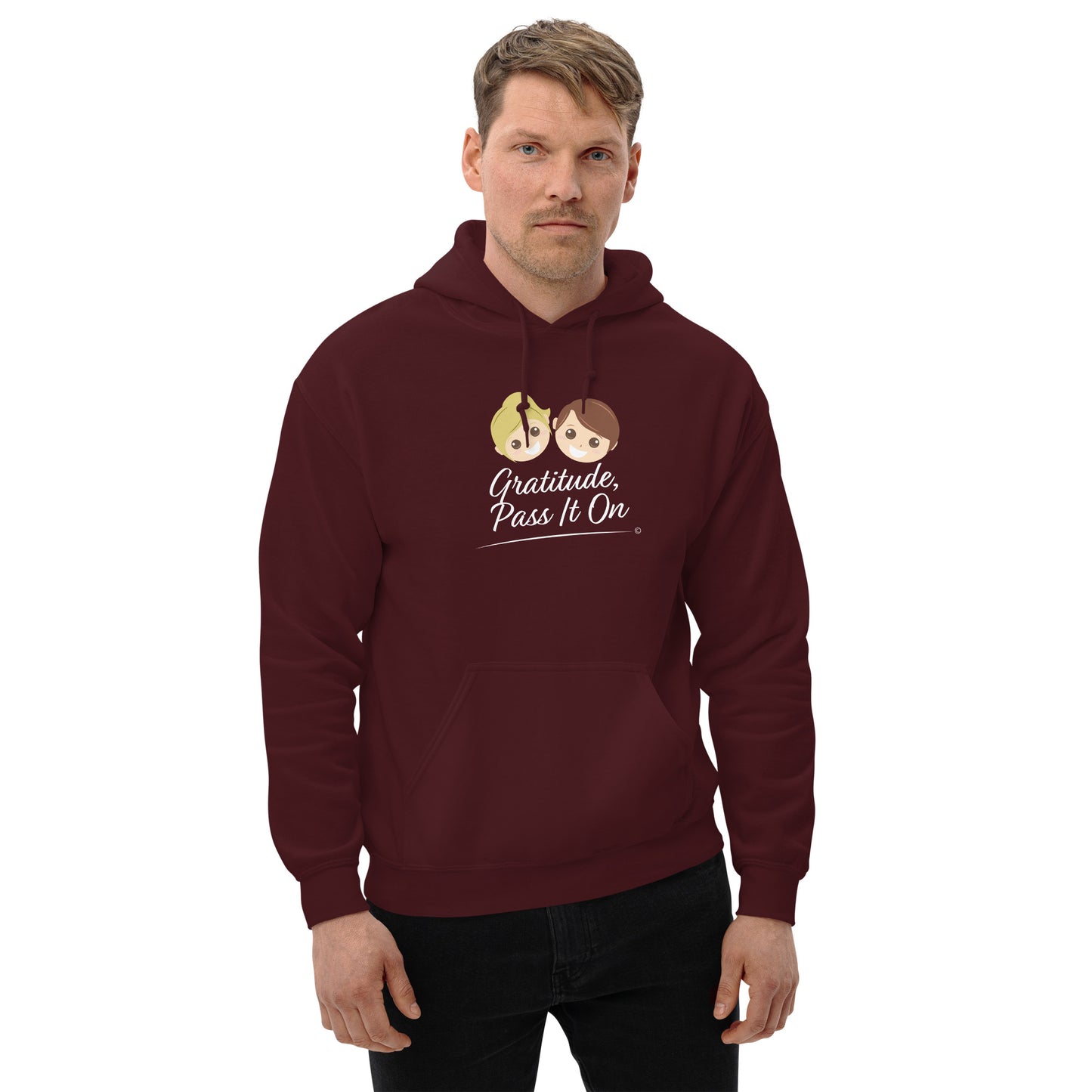 Gratitude, Pass It On Unisex Hoodies