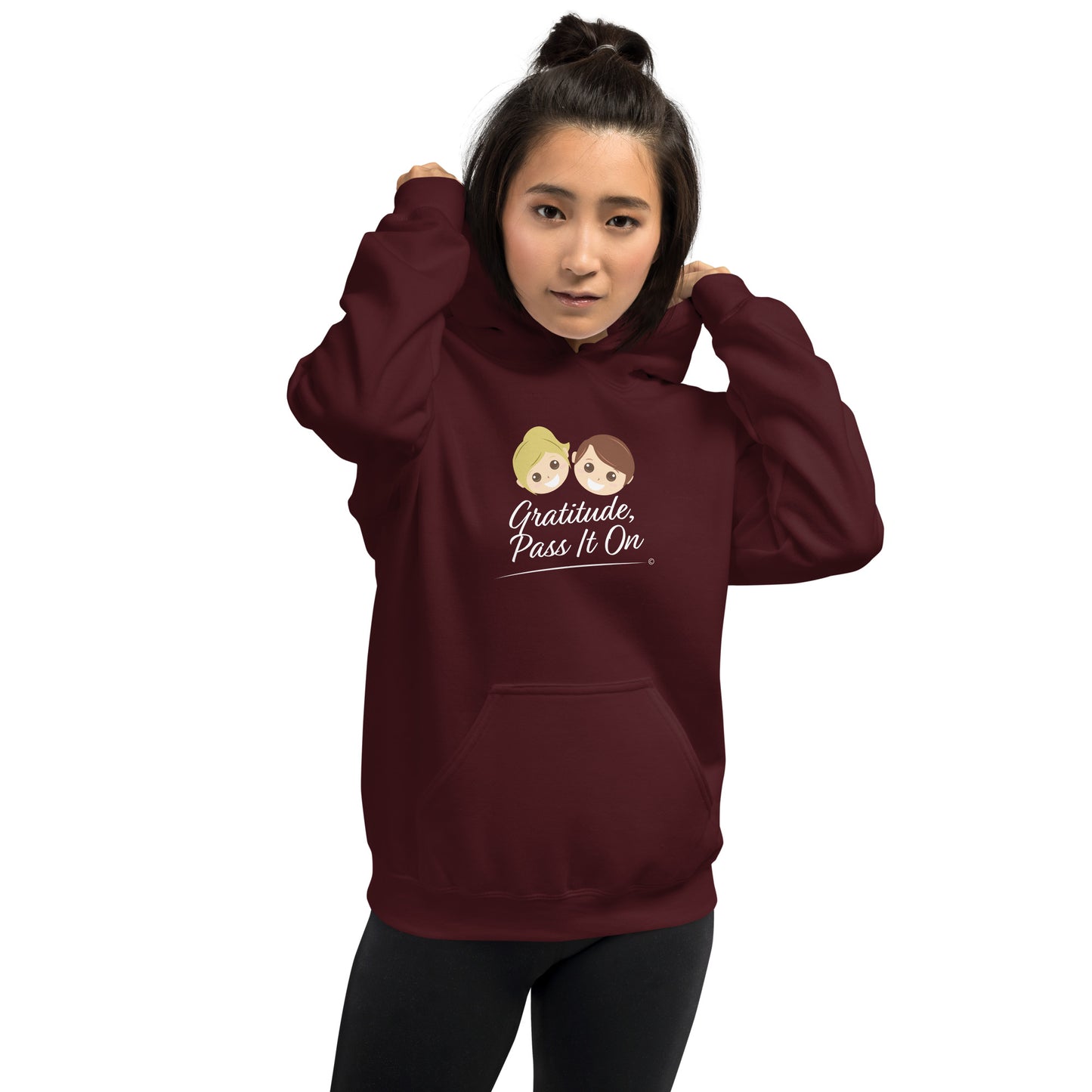 Gratitude, Pass It On Unisex Hoodies