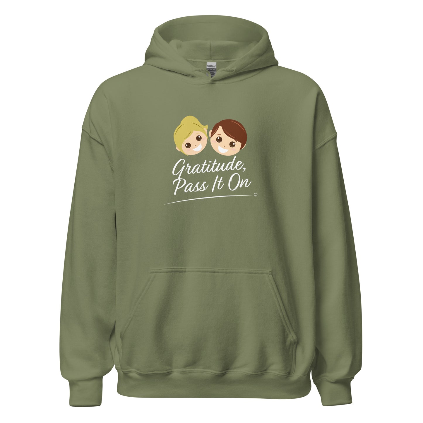 Gratitude, Pass It On Unisex Hoodies