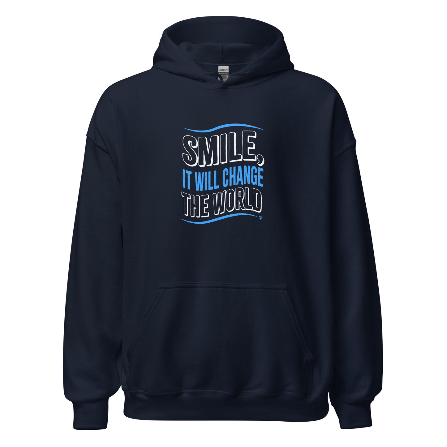 Smile, It will Change the World Unisex Hoodies