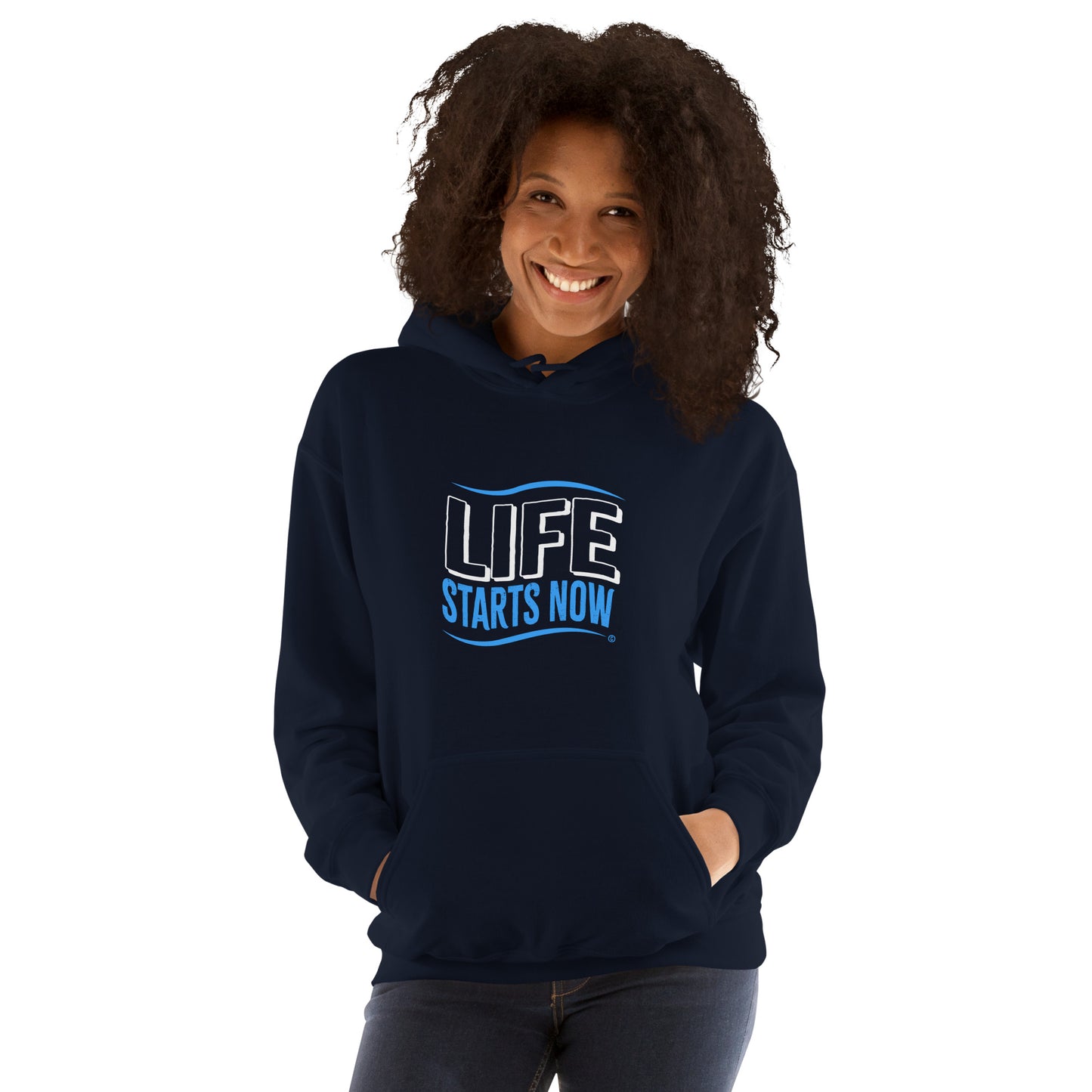 Life Starts Now Unisex Hoodies