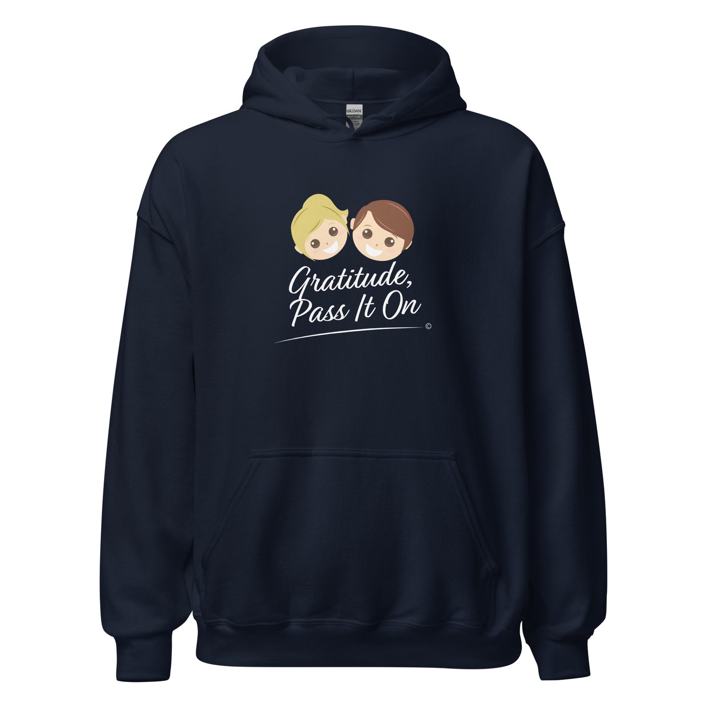 Gratitude, Pass It On Unisex Hoodies