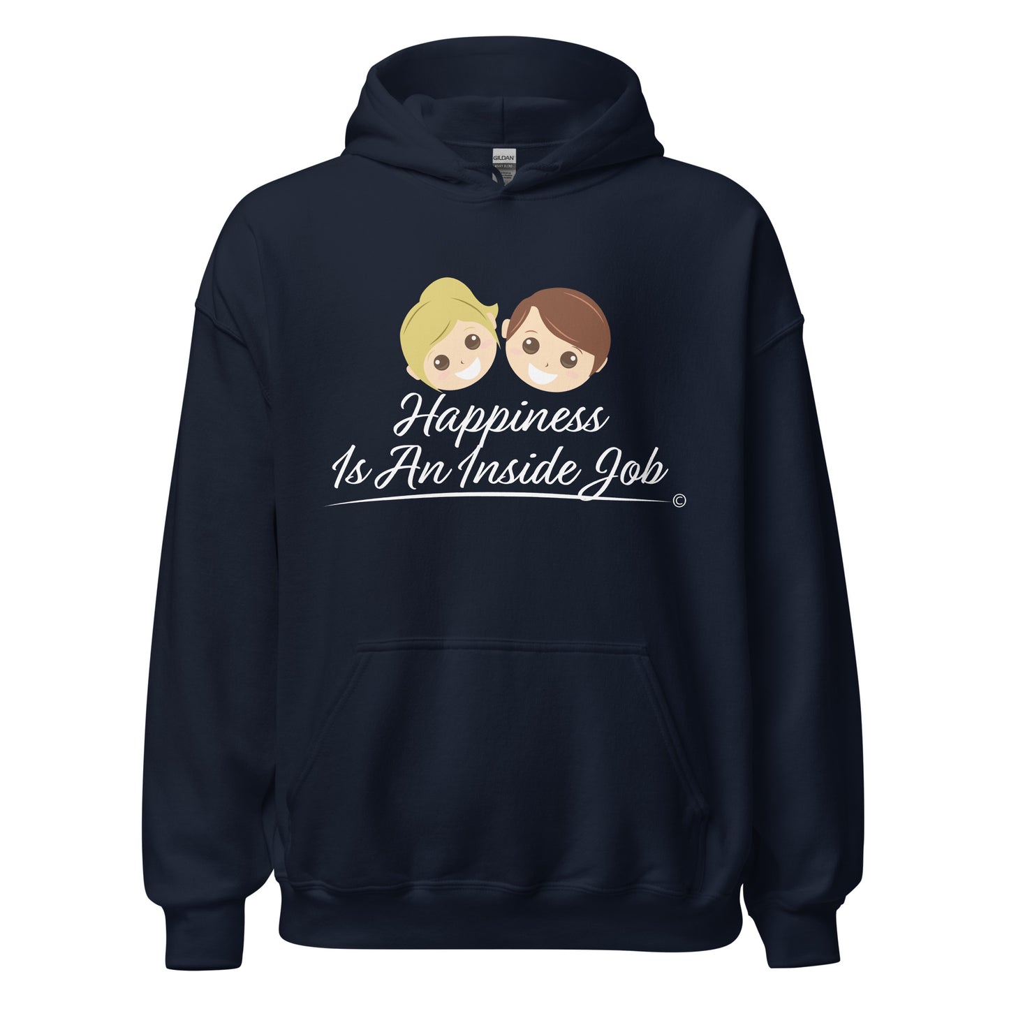 Unisex hoodies-navy
