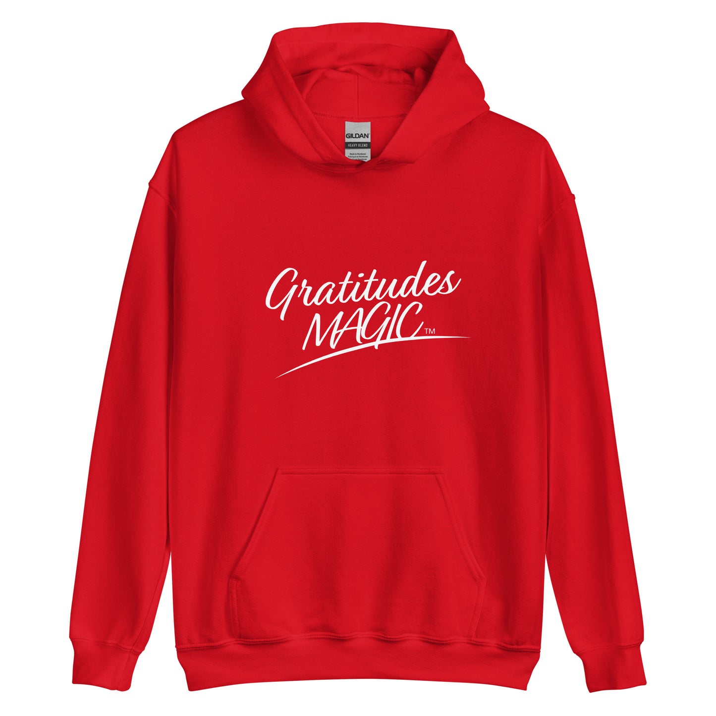 Gildan Unisex Hoodie -red