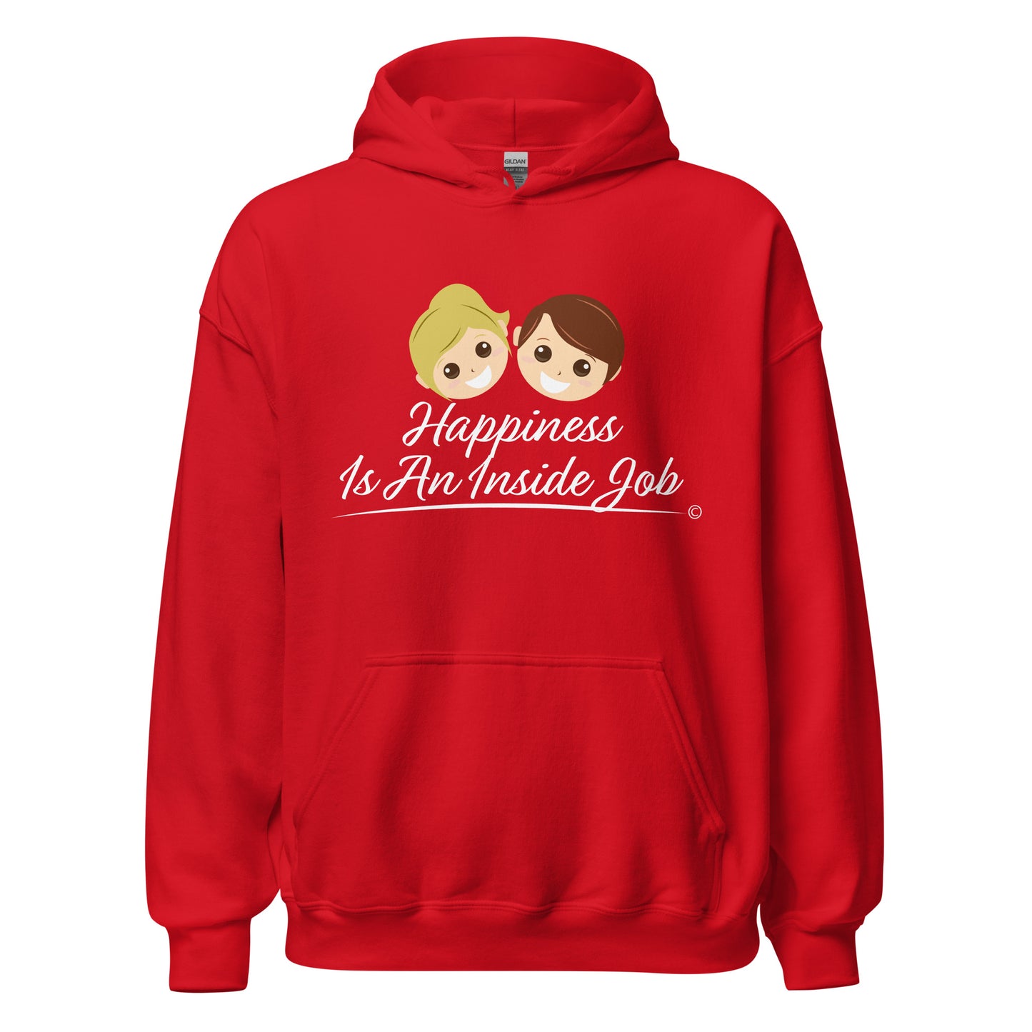 Unisex hoodies-red