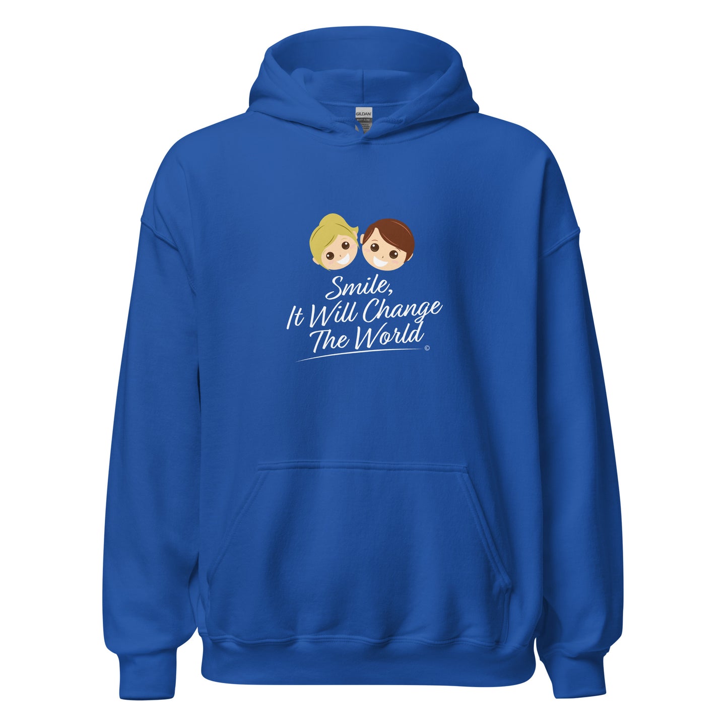 Smile, It Will Change The World Unisex Hoodies