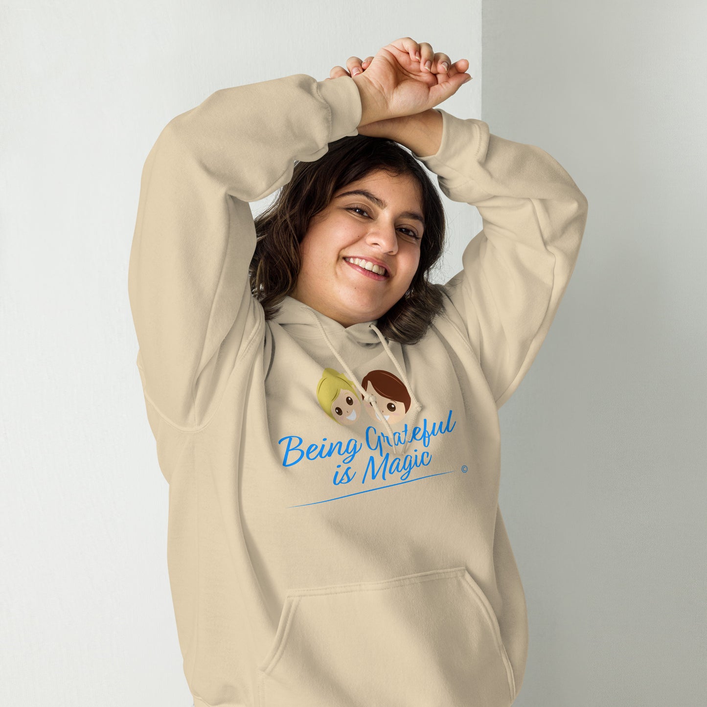 Being Grateful is Magic Unisex Hoodies