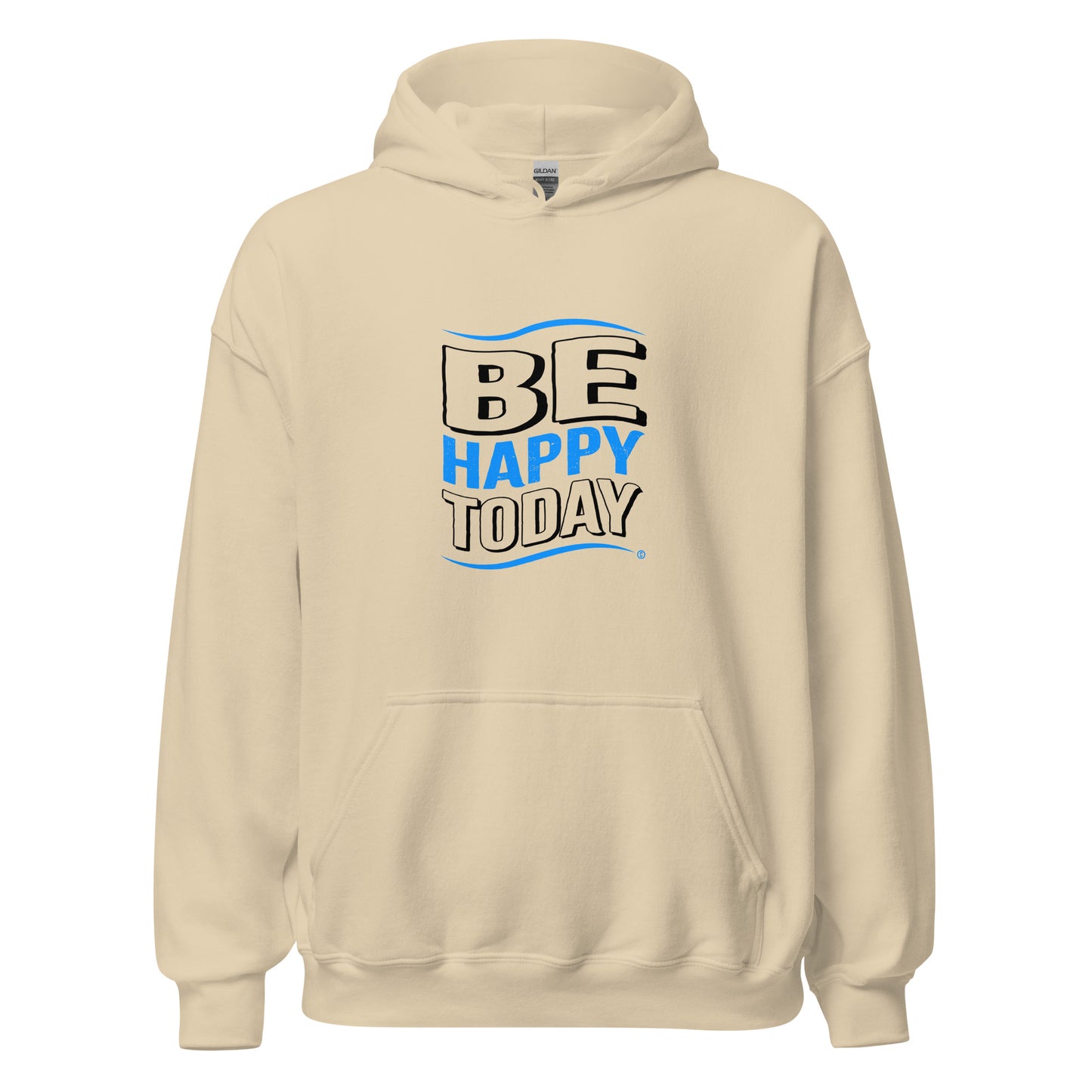 Be Happy Unisex Hoodies