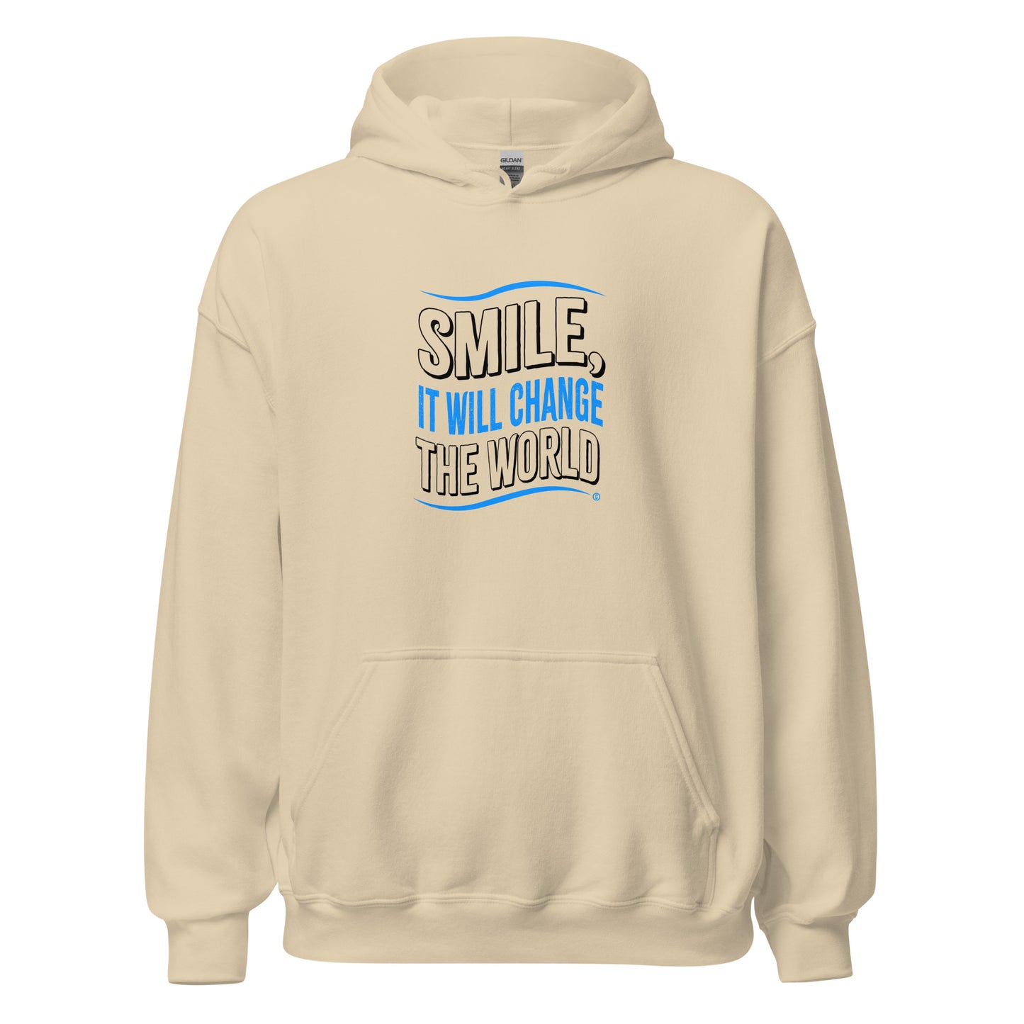 Smile, It will Change the World Unisex Hoodies
