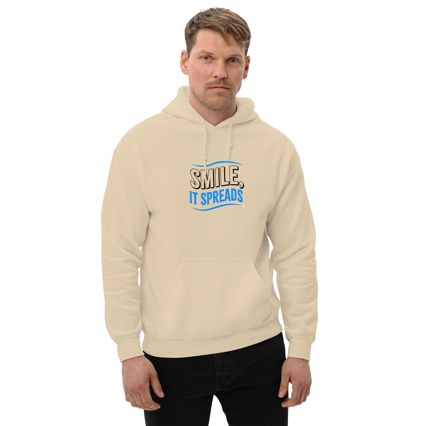 Smile, It Spreads Unisex Hoodies