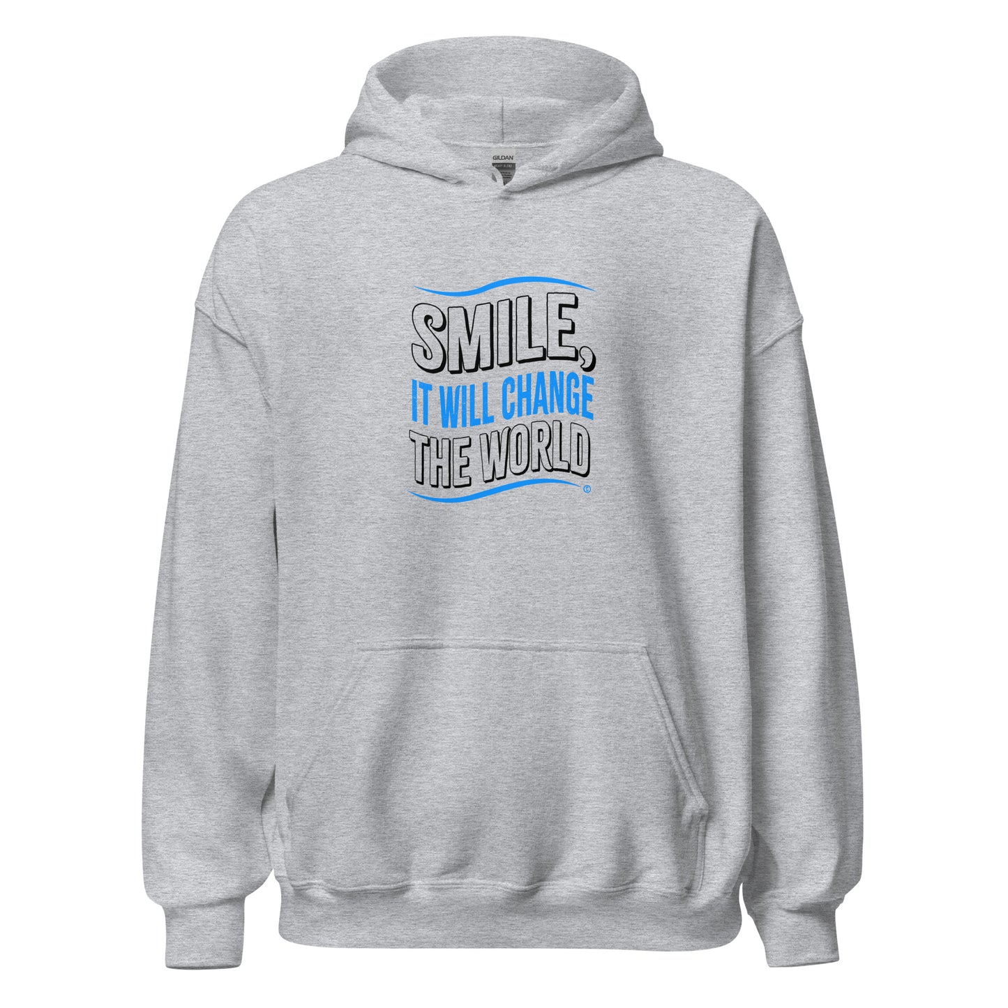Smile, It will Change the World Unisex Hoodies