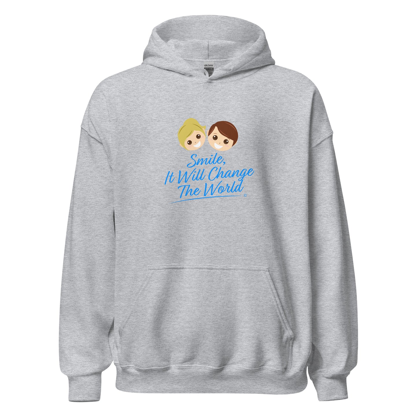 Smile, It Will Change The World Unisex Hoodies
