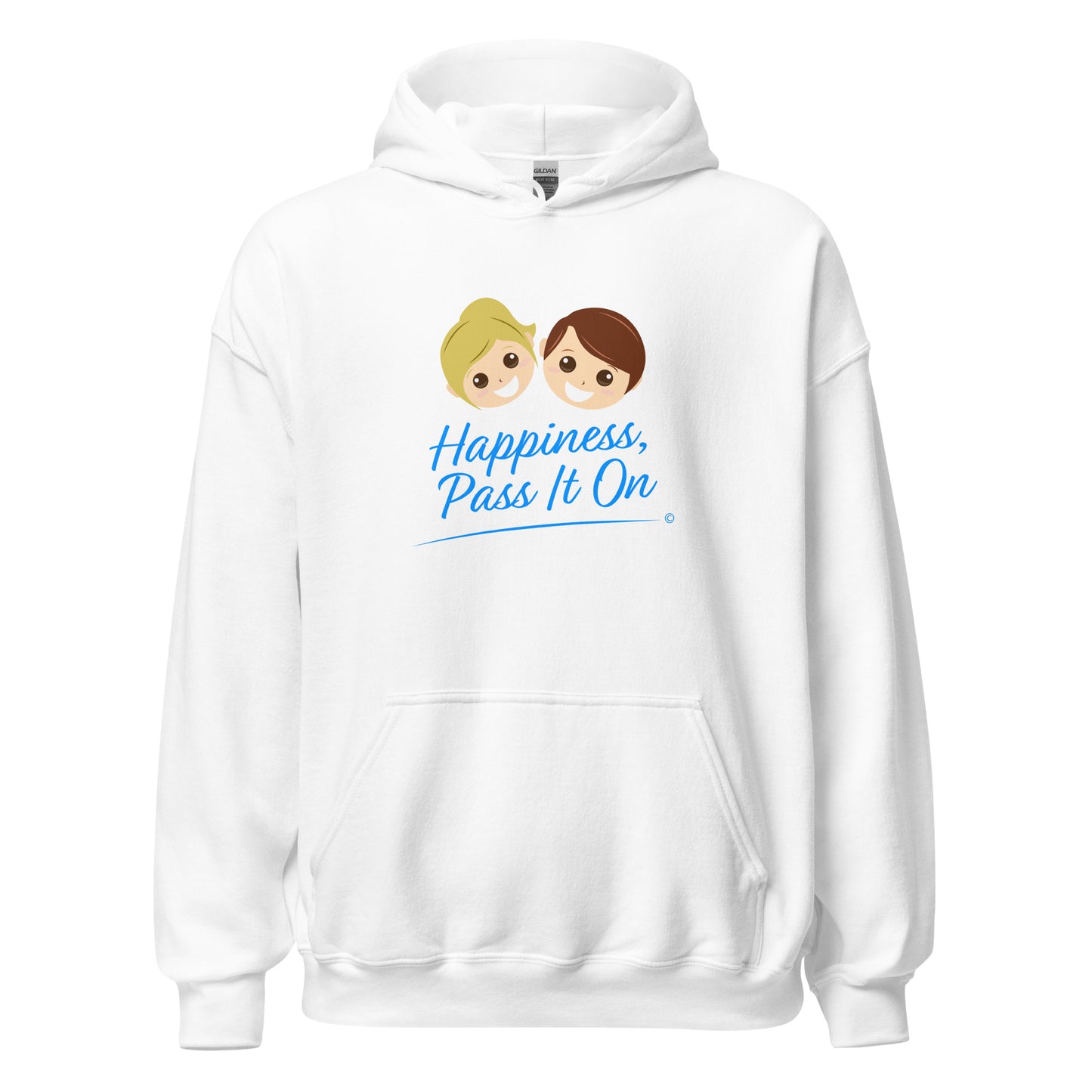 Happiness, Pass it On Unisex Hoodies
