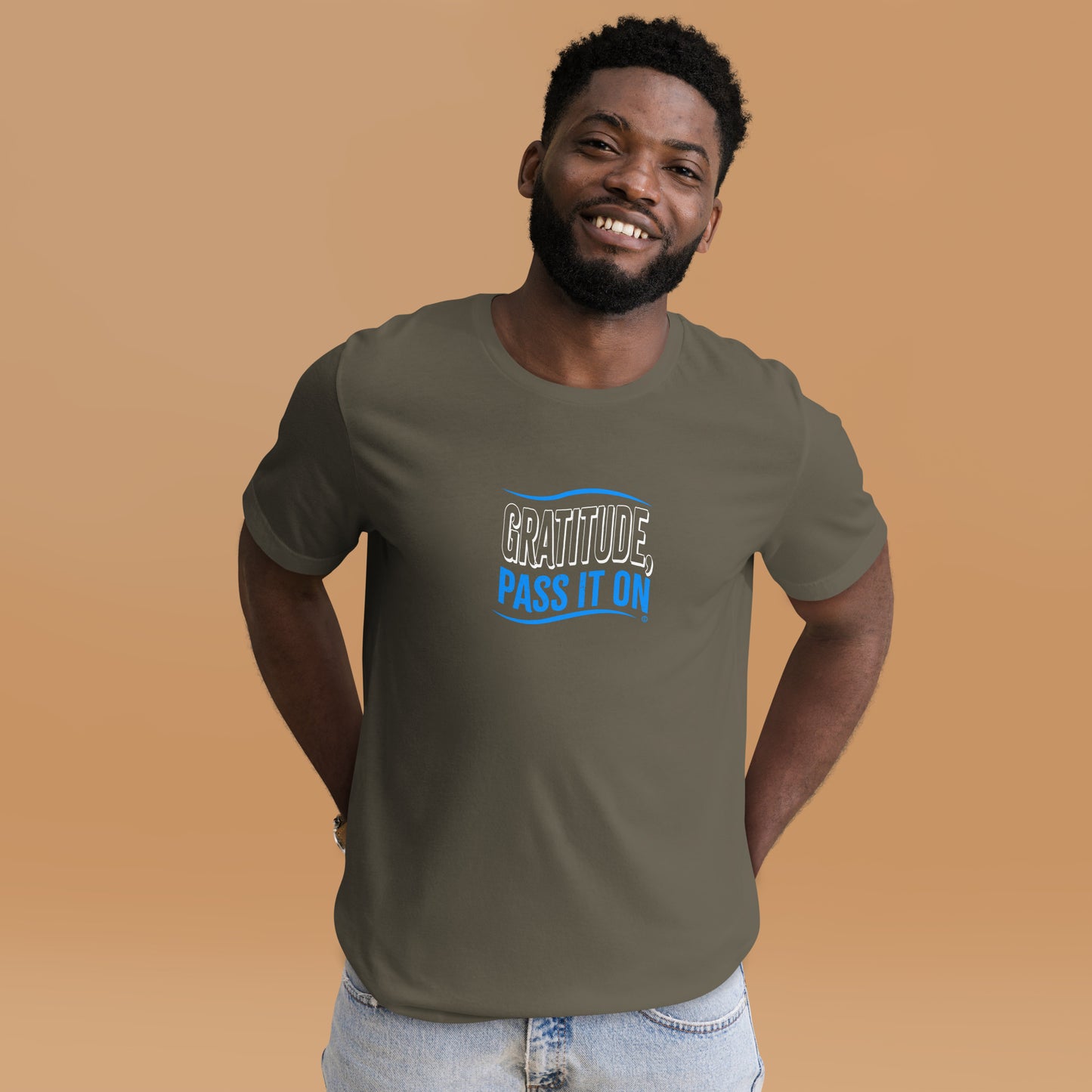 Gratitude, Pass It On Unisex T-Shirts