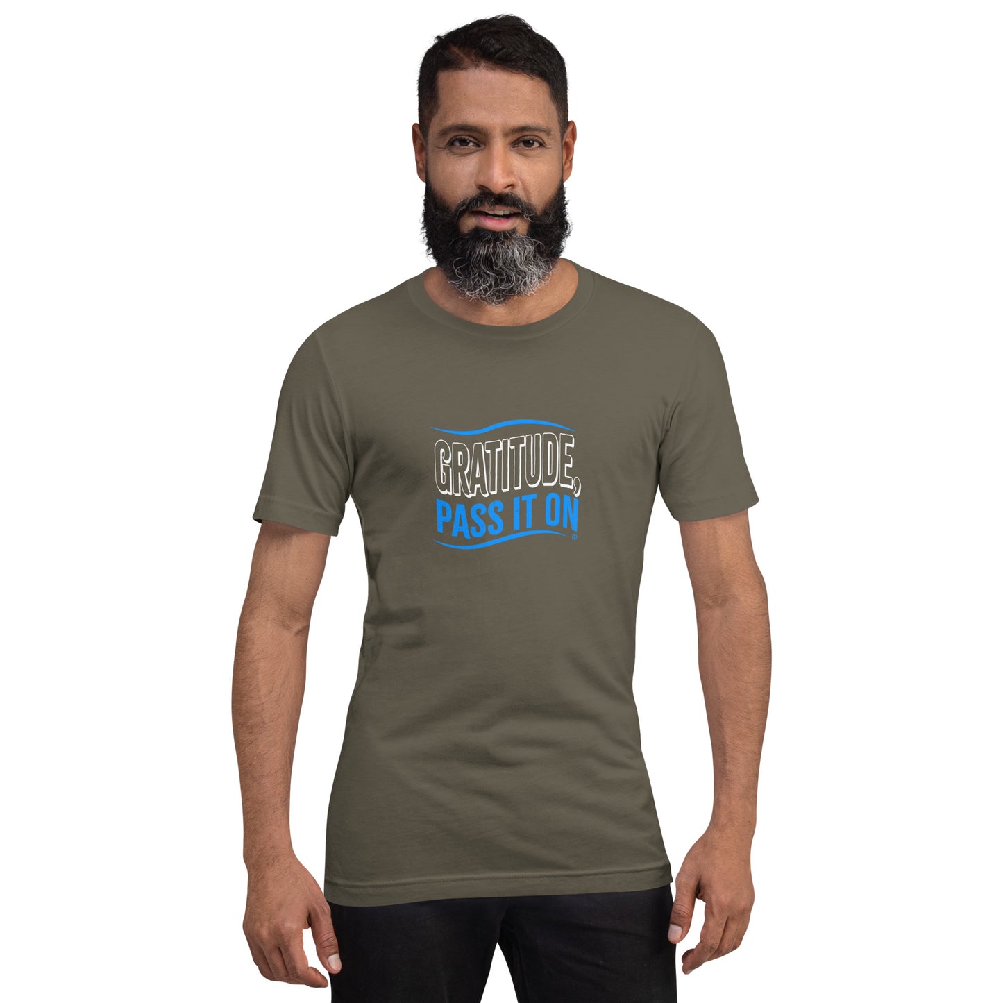 Gratitude, Pass It On Unisex T-Shirts