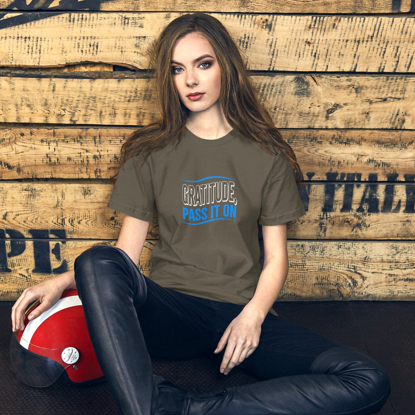 Gratitude, Pass It On Unisex T-Shirts
