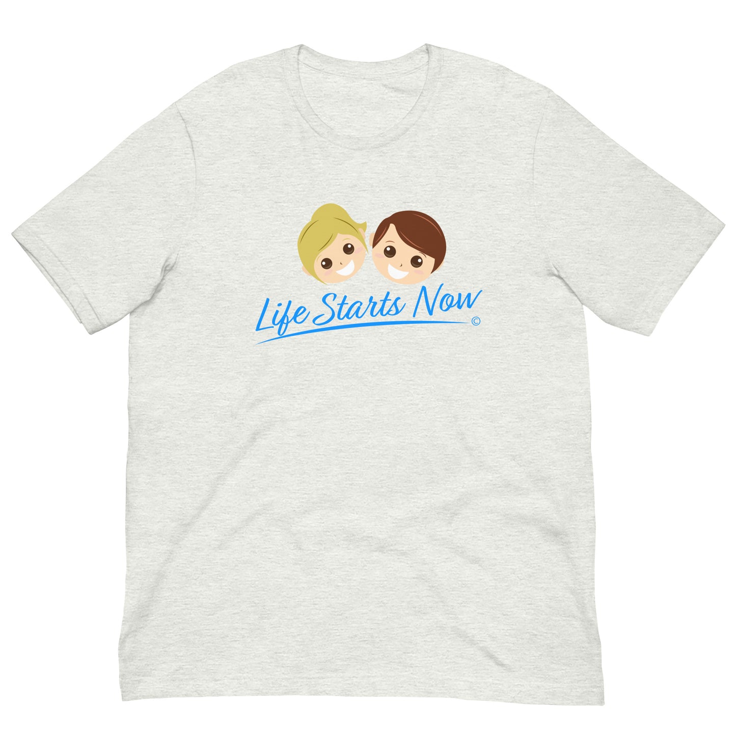 Premium unisex T-shirts -Ash