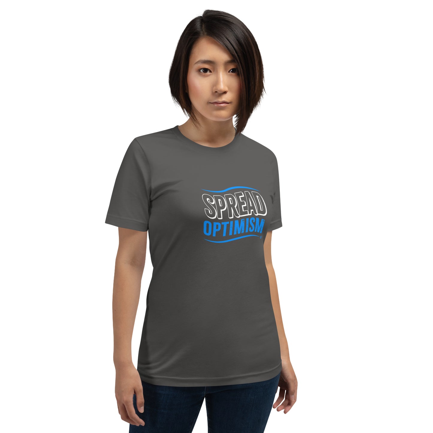 Spread Optimism Unisex T-Shirts