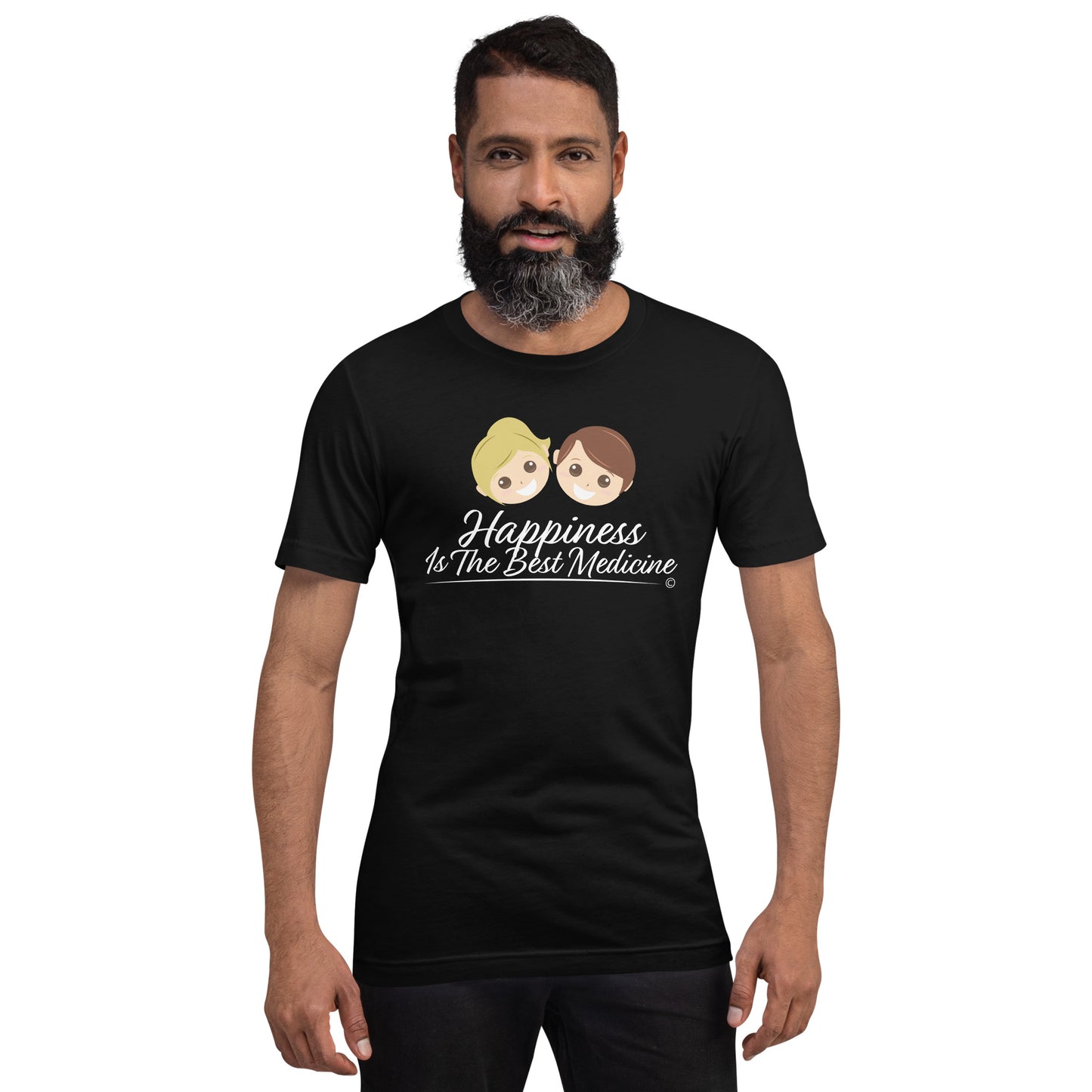 Cozy and relaxed fit tees -Front View