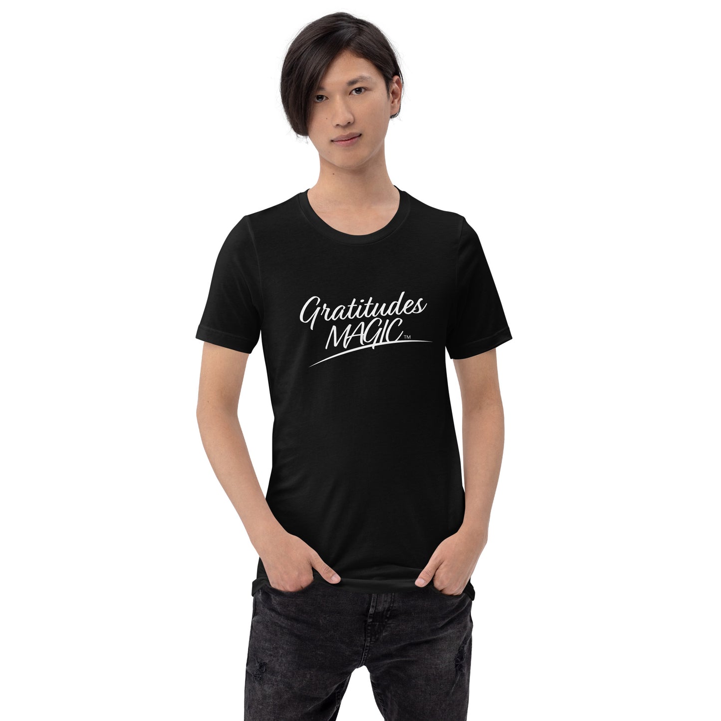 Affordable unisex short sleeve shirts- Front View