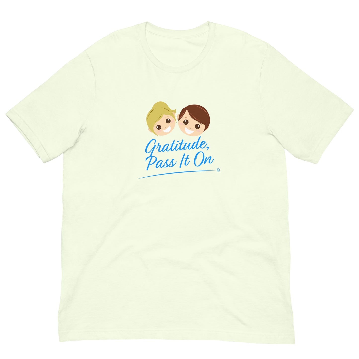 Gratitude, Pass It On Unisex T-Shirts