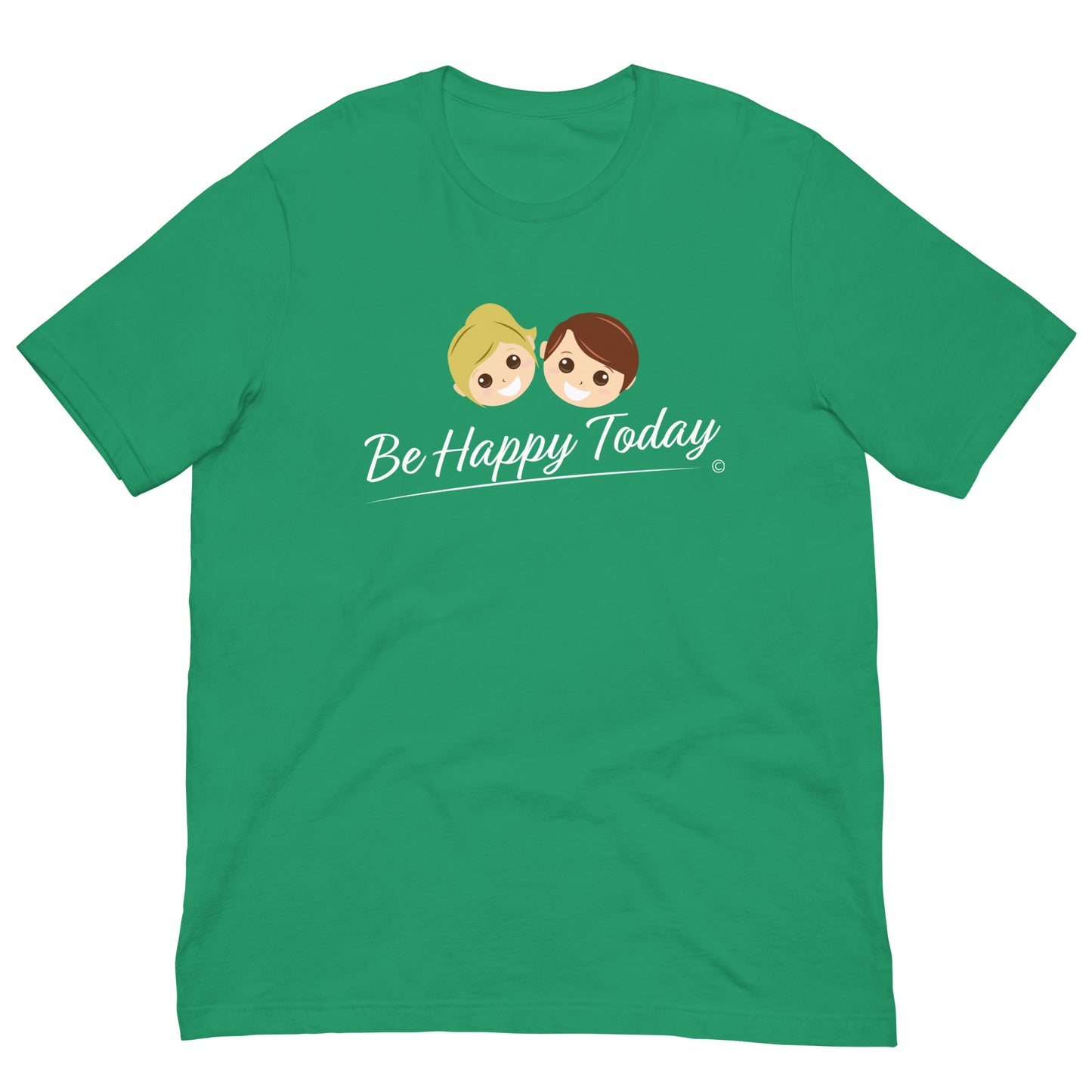 Trendy unisex short-sleeve for mean and women- Kelly