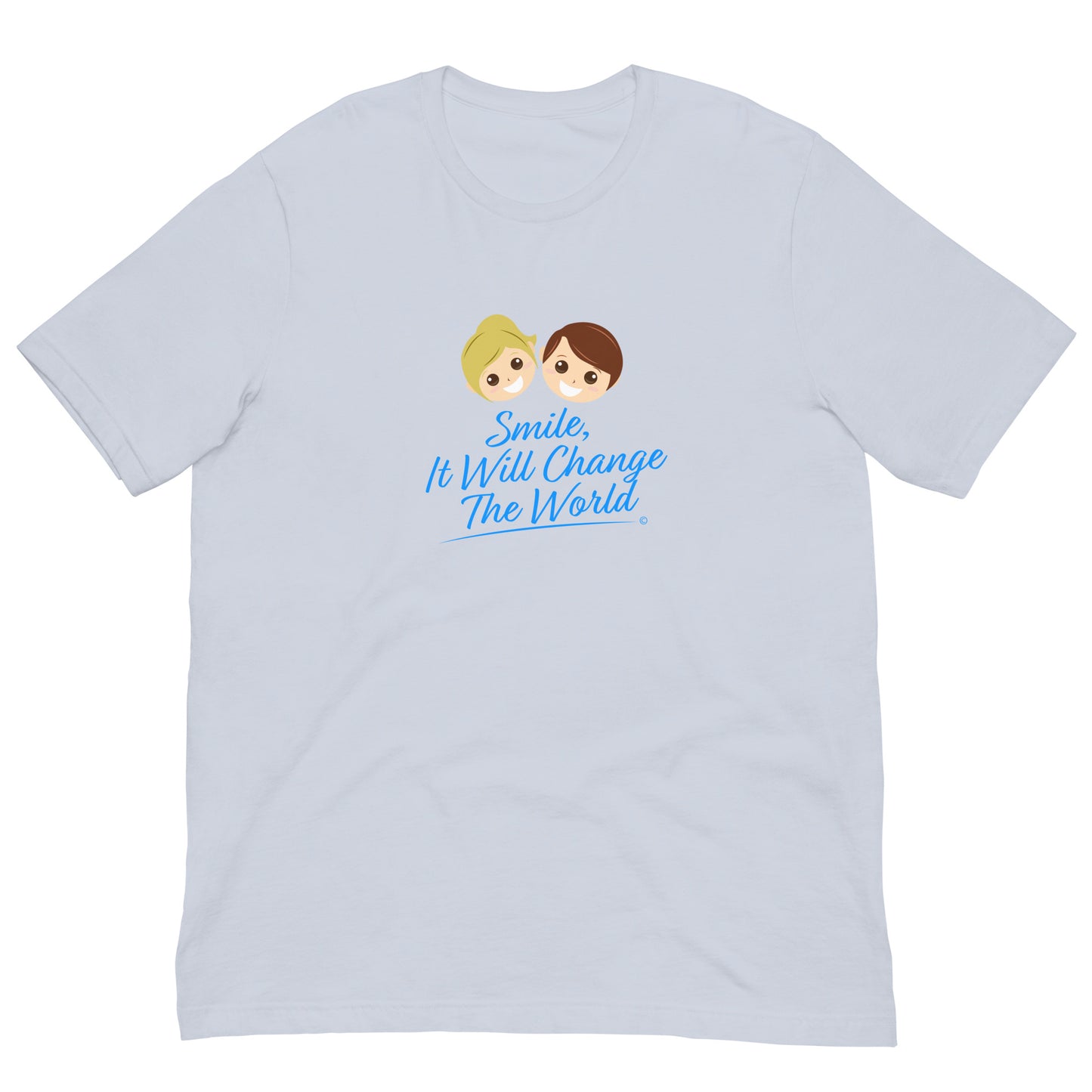 Smile, It Will Change The World Unisex T-Shirts
