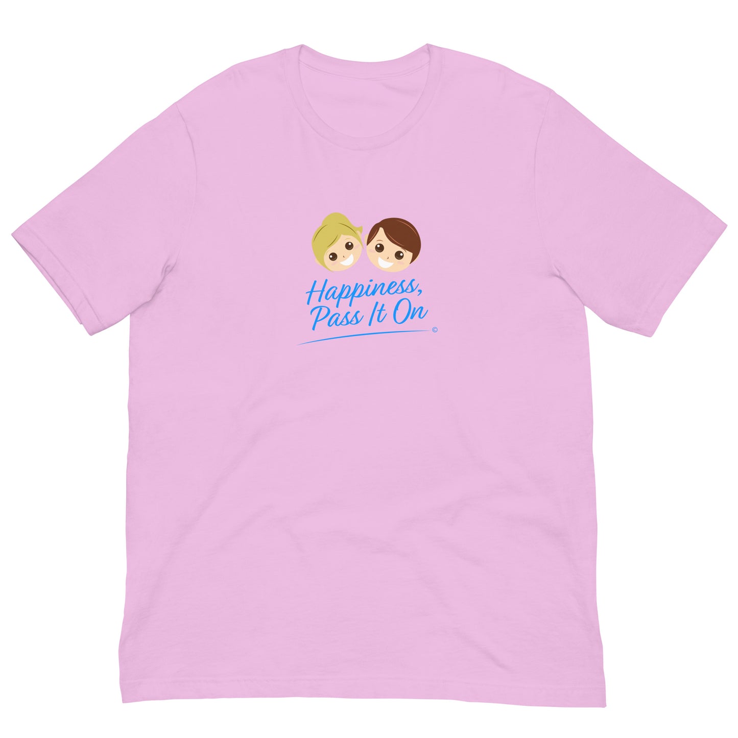Happiness, Pass It On Unisex T-Shirts