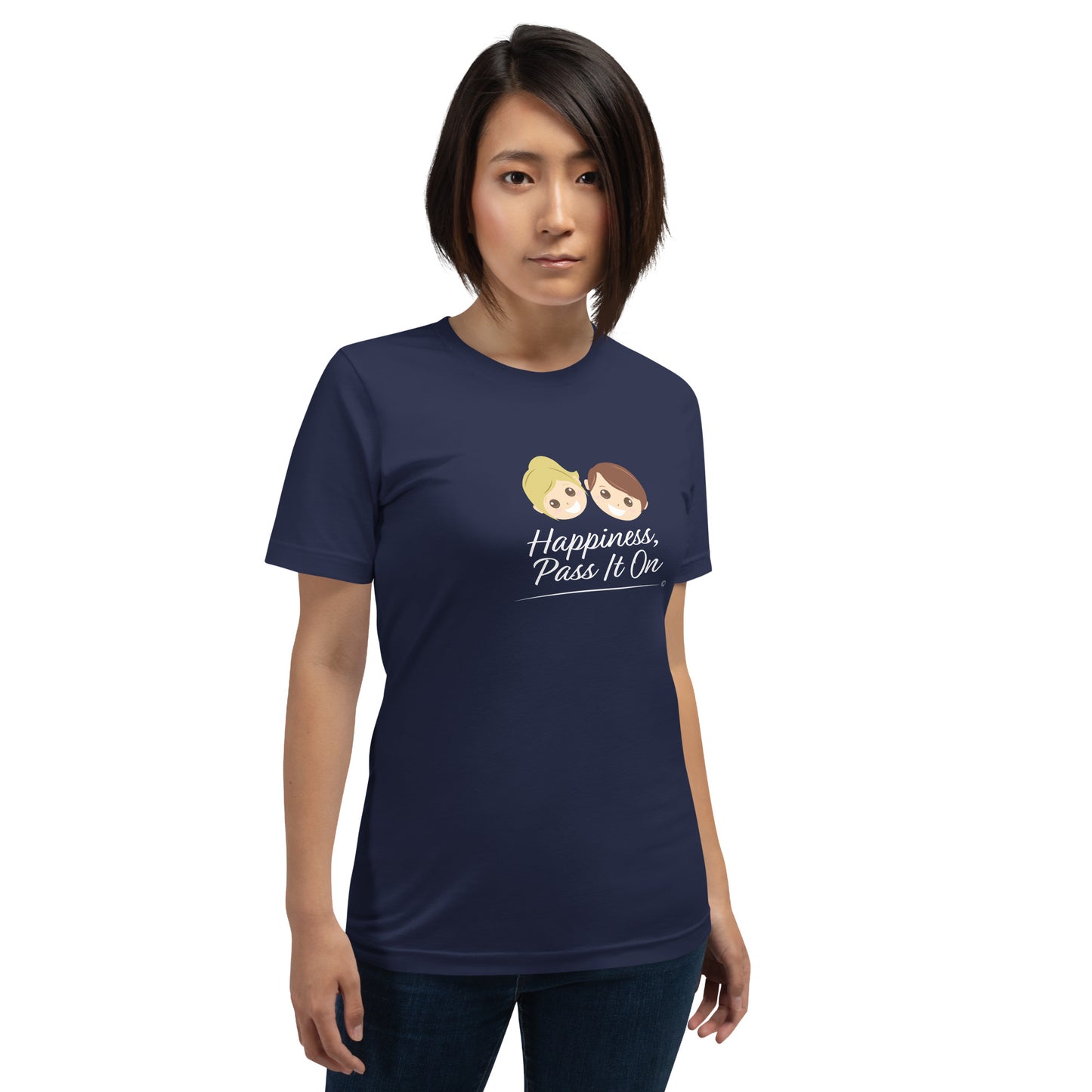 Happiness, Pass It On Unisex T-Shirts