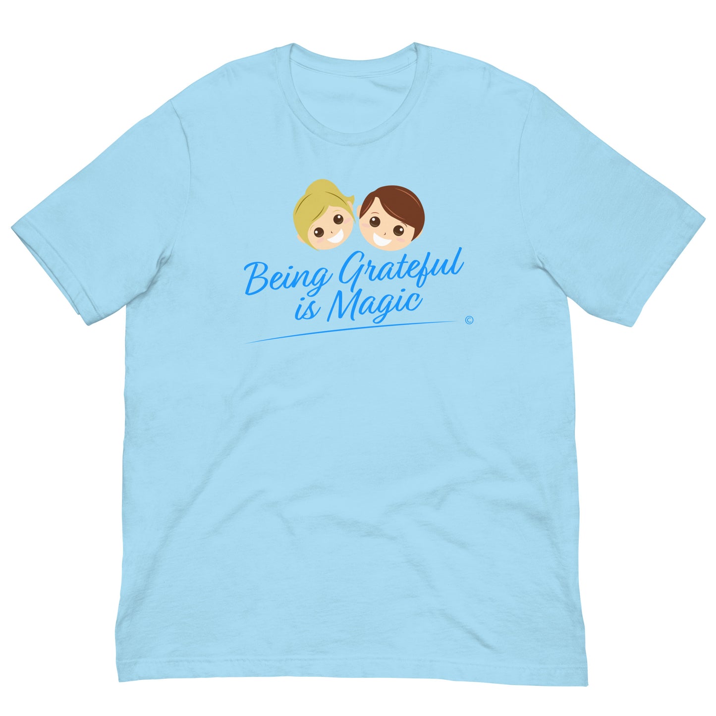 Lounge-worthy relaxed top - Ocean Blue Unisex Shirt