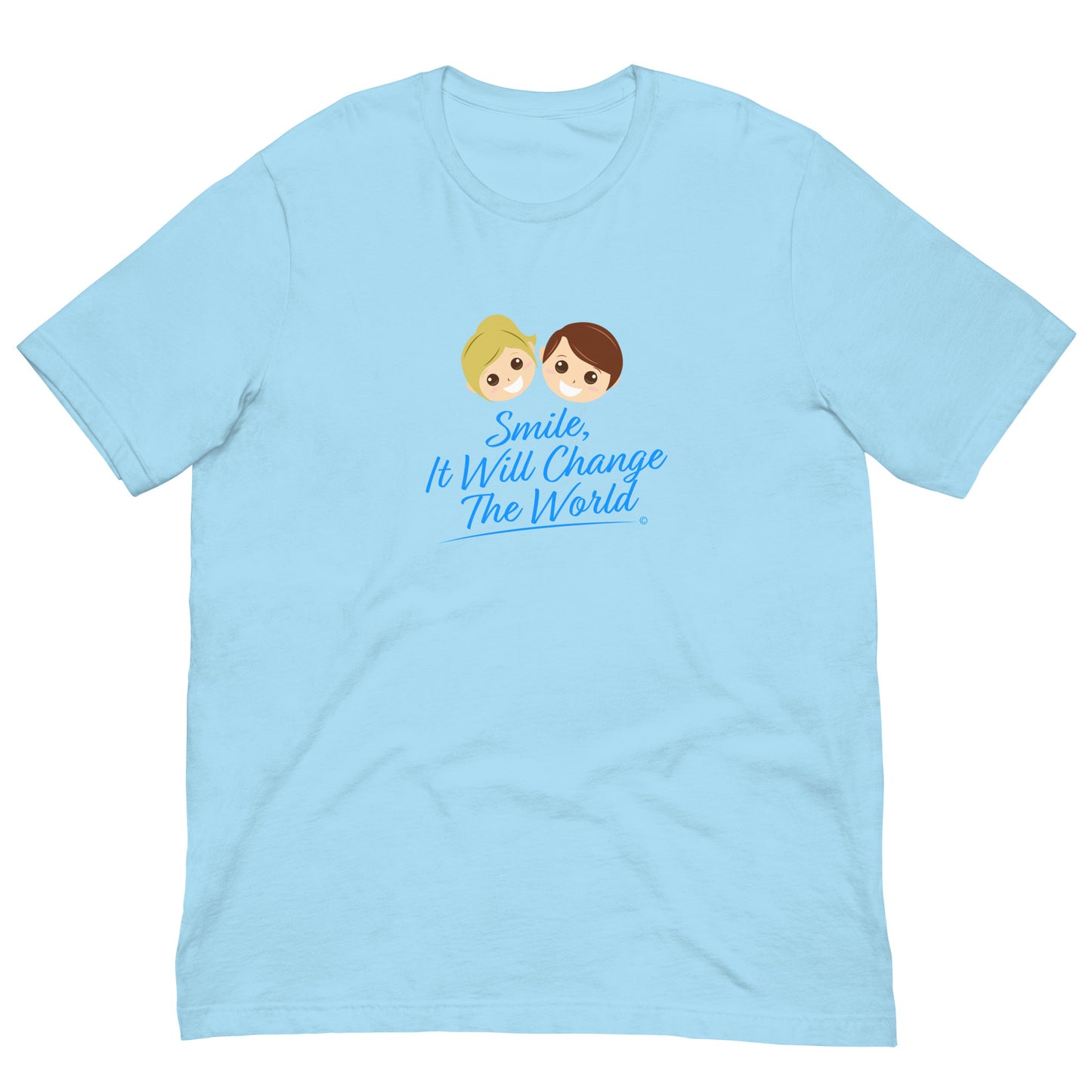 Smile, It Will Change The World Unisex T-Shirts